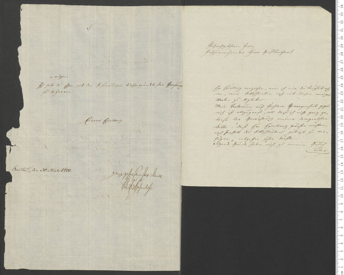 Manuscript page 2 of letter 5