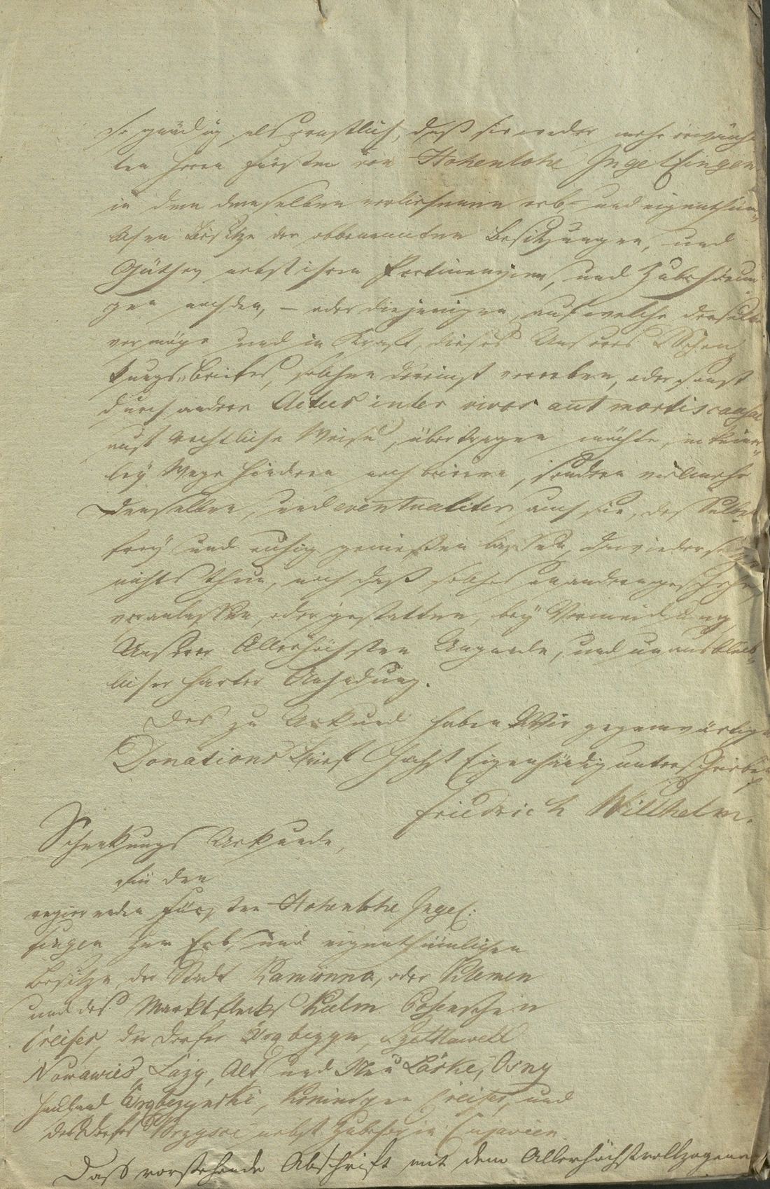 Manuscript page 3 of letter 4