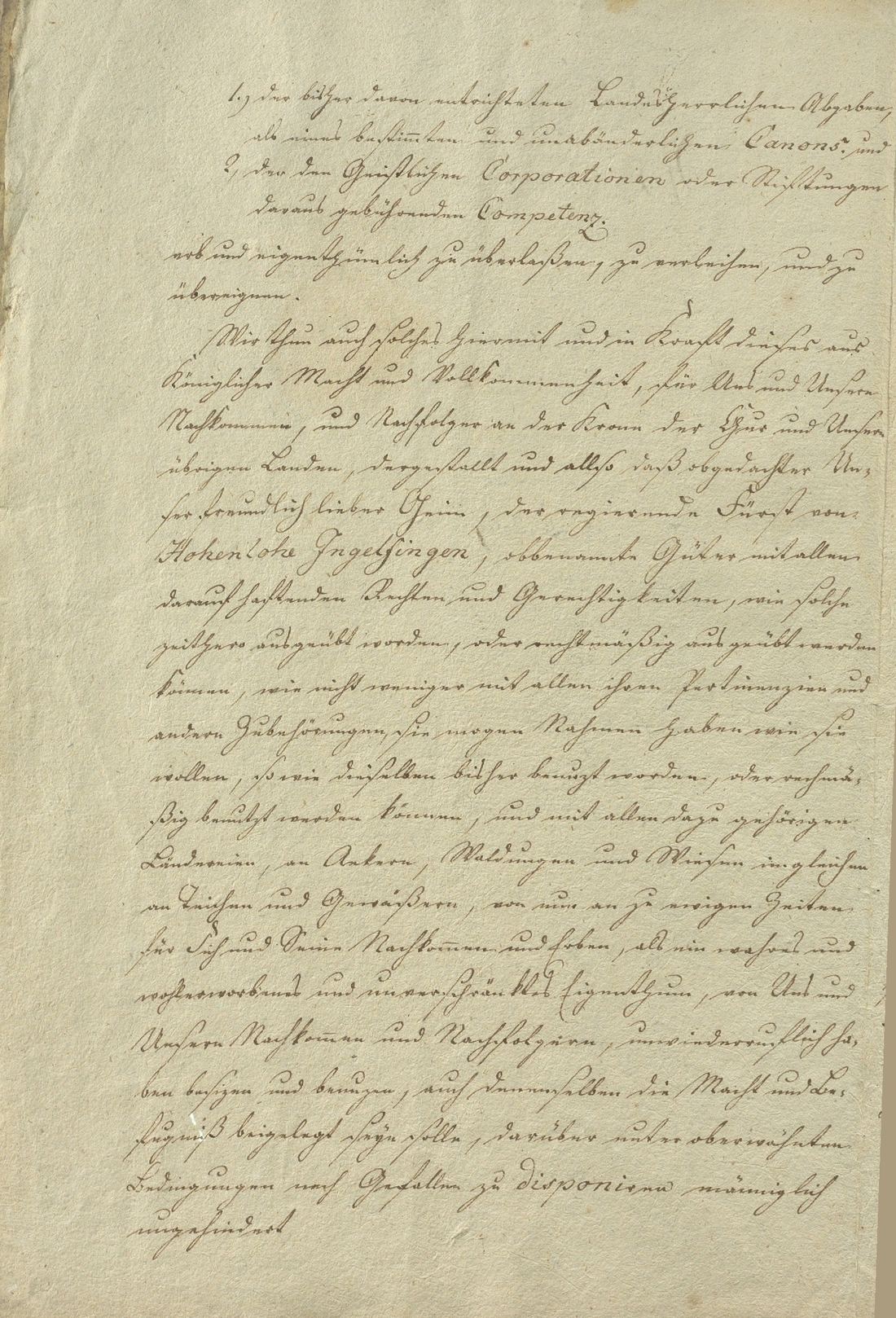 Manuscript page 2 of letter 5