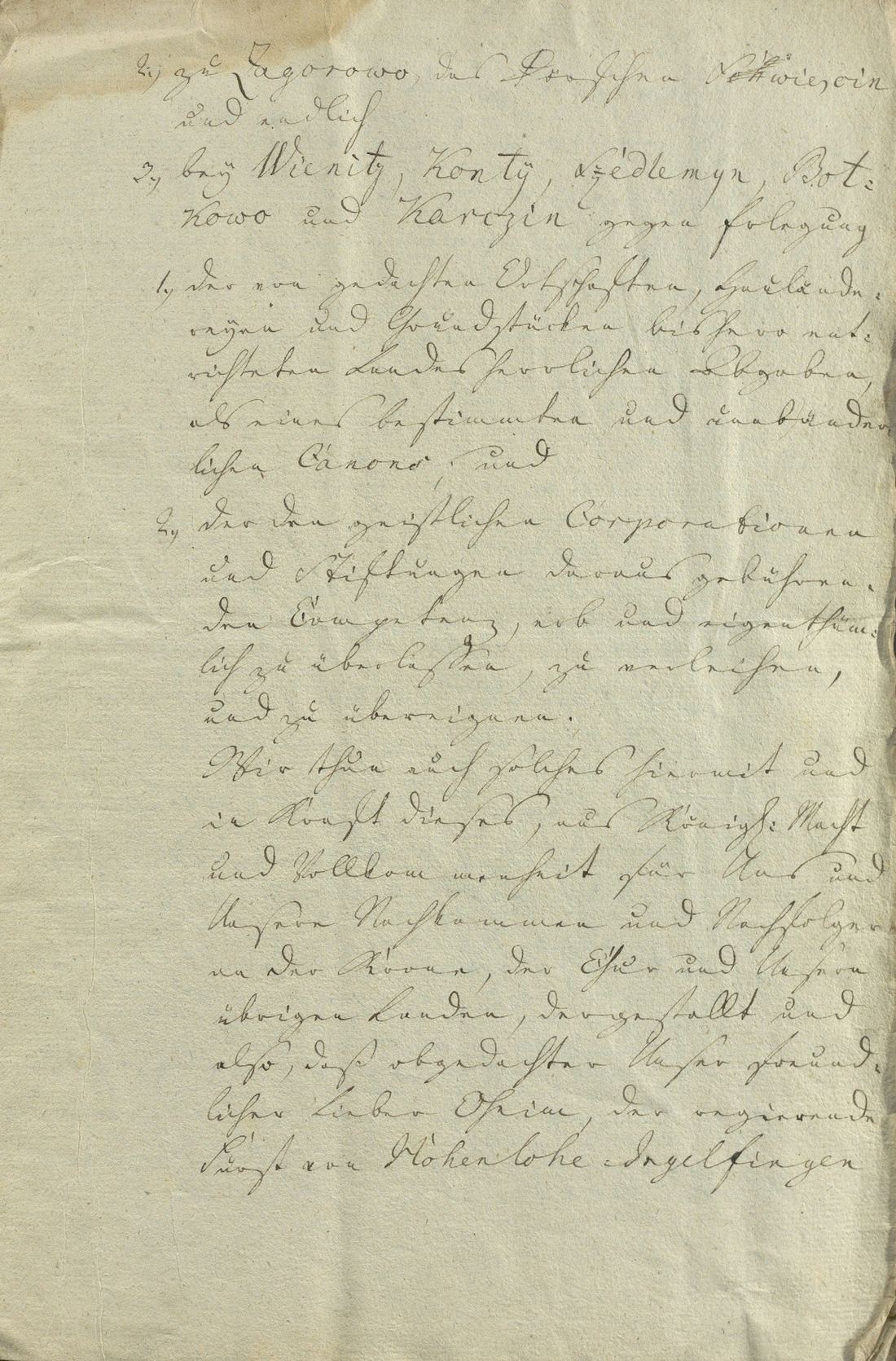 Manuscript page 3 of letter 7
