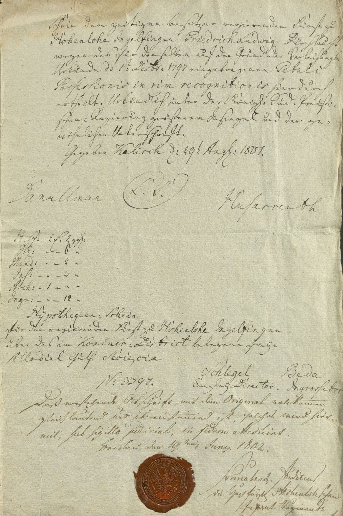 Manuscript page 9 of letter 7