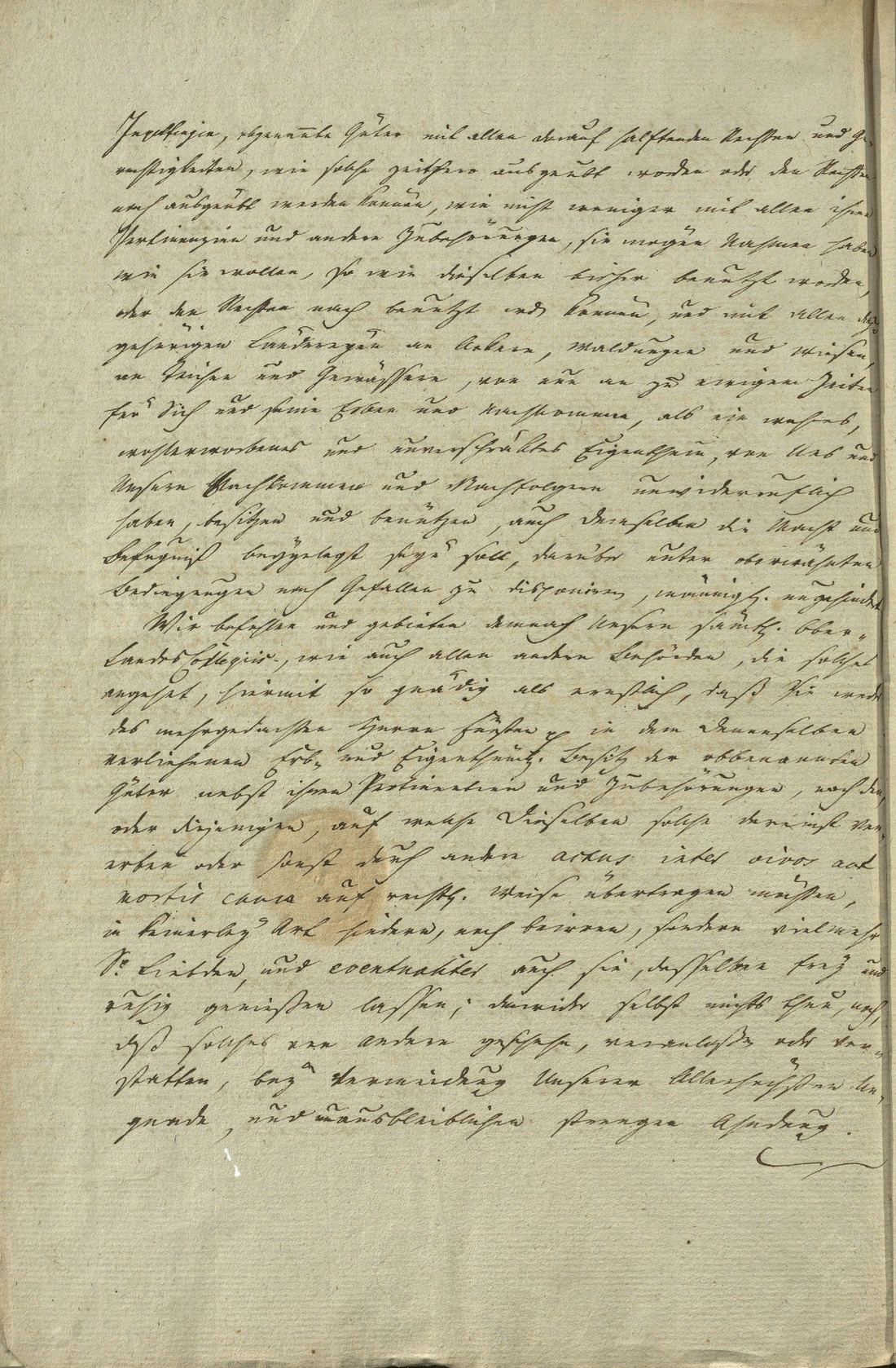Manuscript page 2 of letter 10