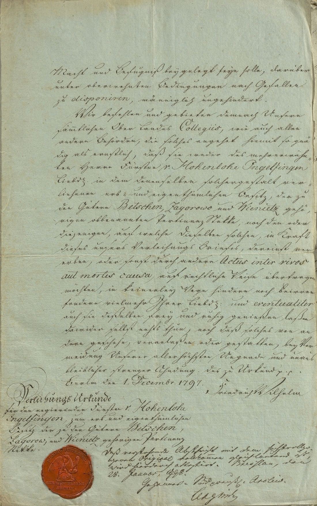 Manuscript page 3 of letter 11