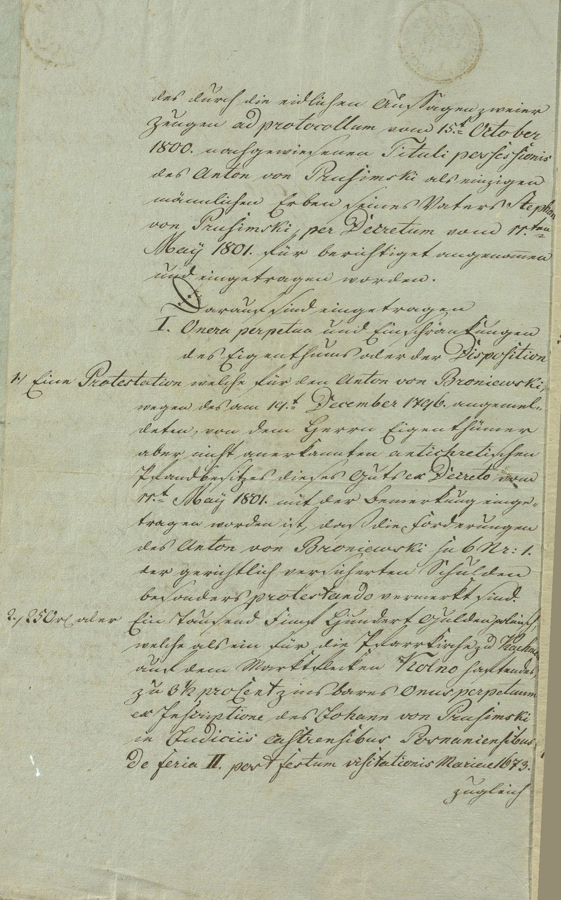 Manuscript page 2 of letter 12
