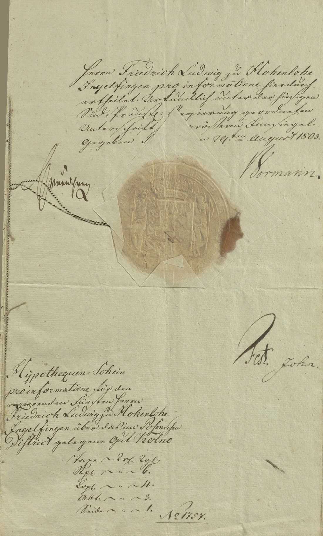 Manuscript page 5 of letter 12