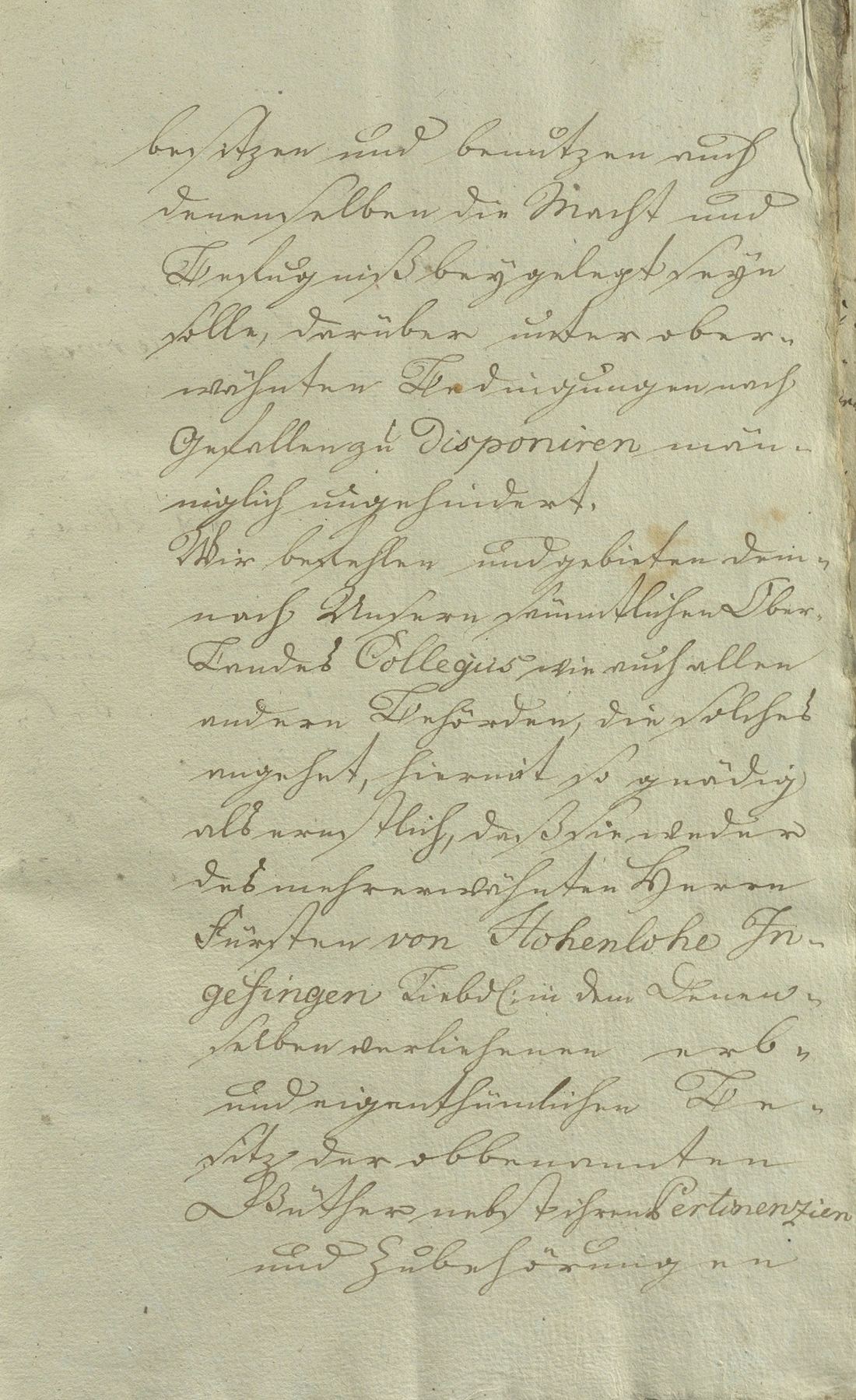 Manuscript page 5 of letter 17