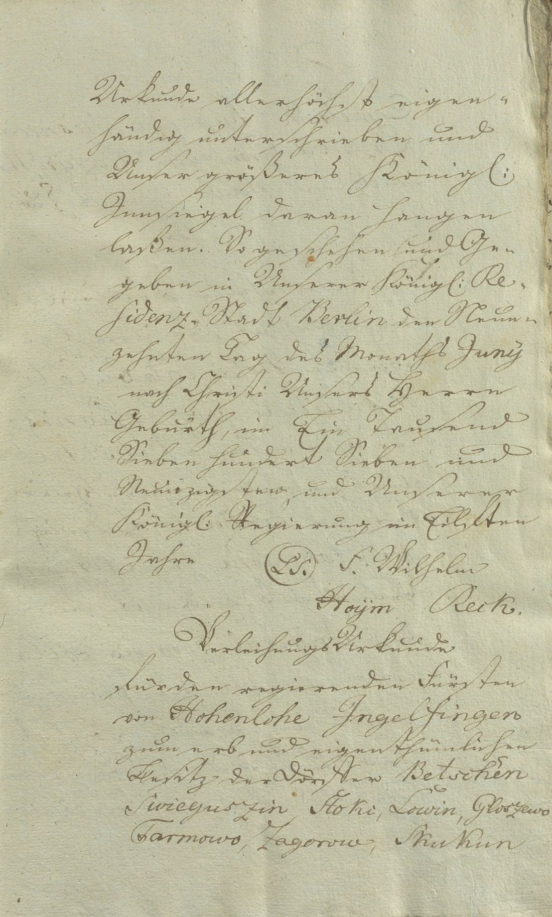 Manuscript page 7 of letter 17