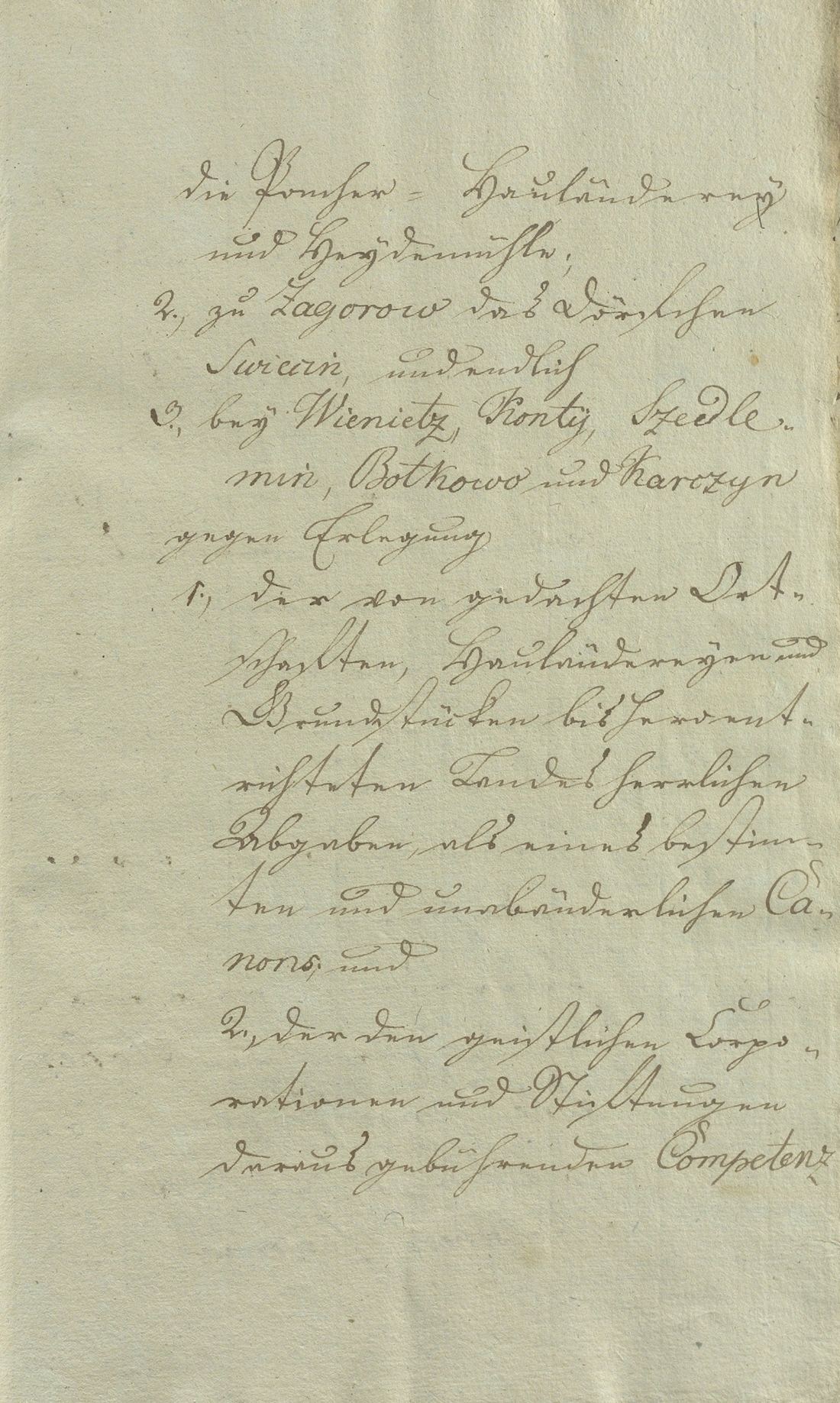 Manuscript page 3 of letter 18