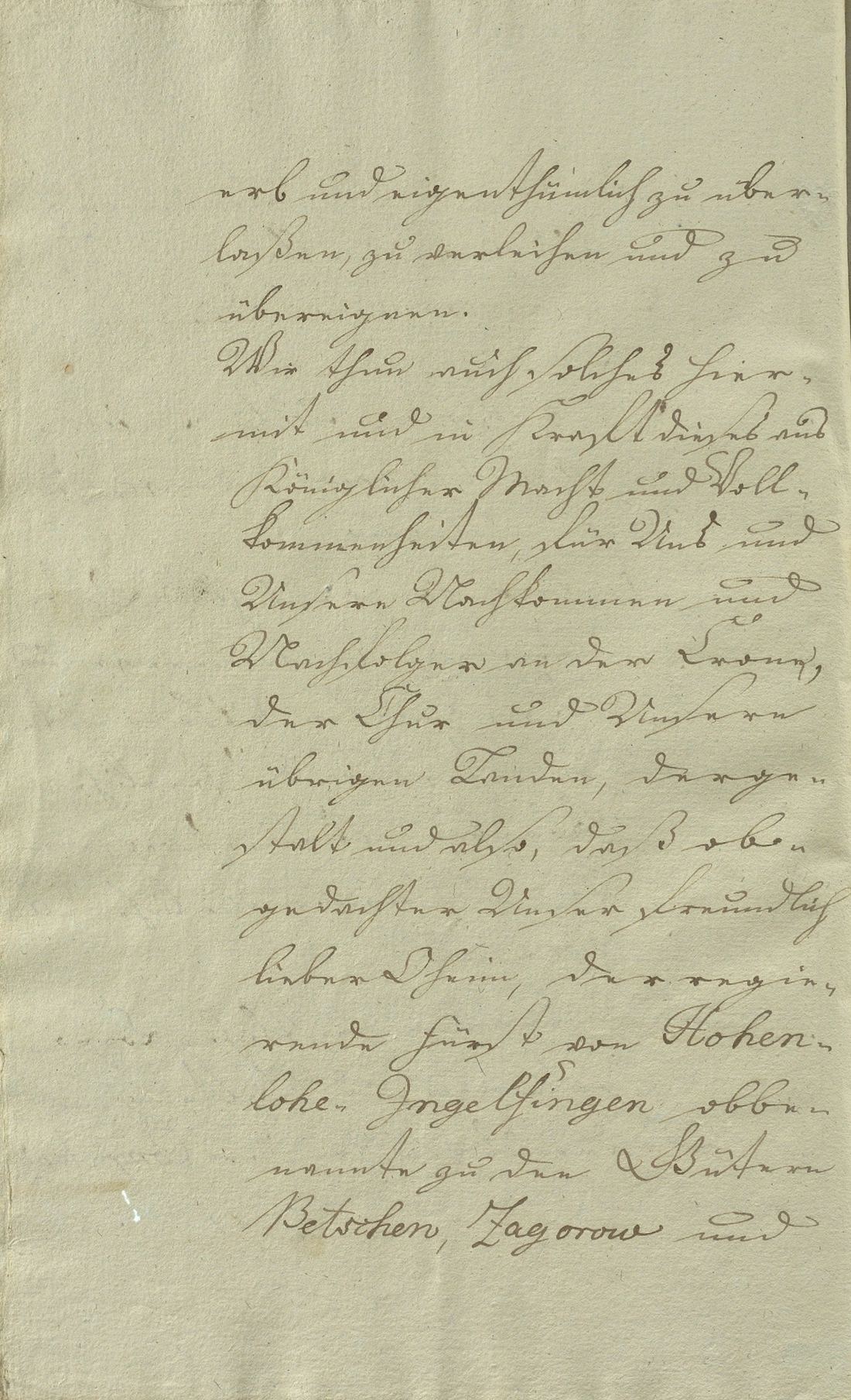 Manuscript page 4 of letter 18