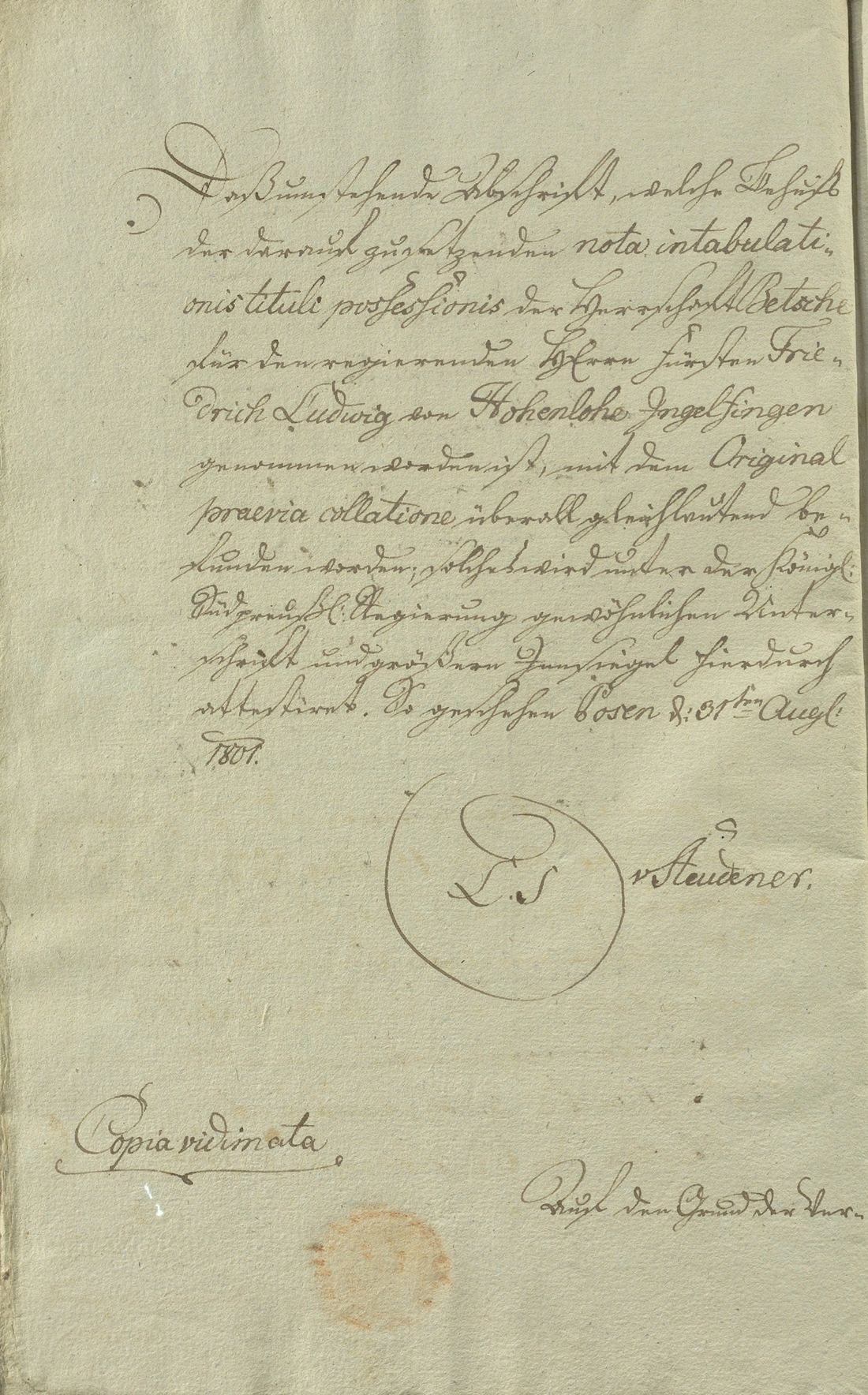 Manuscript page 10 of letter 18
