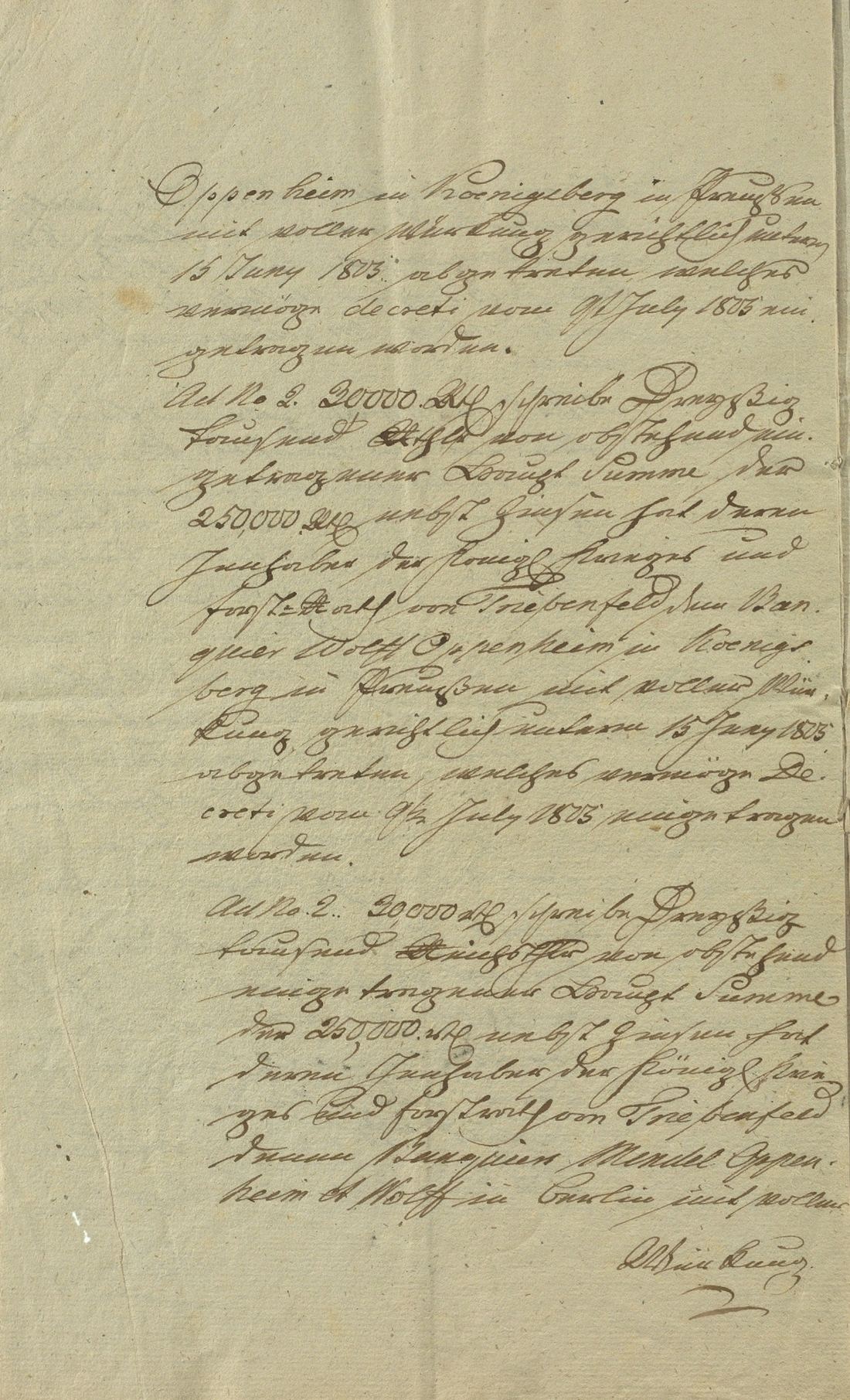 Manuscript page 6 of letter 21