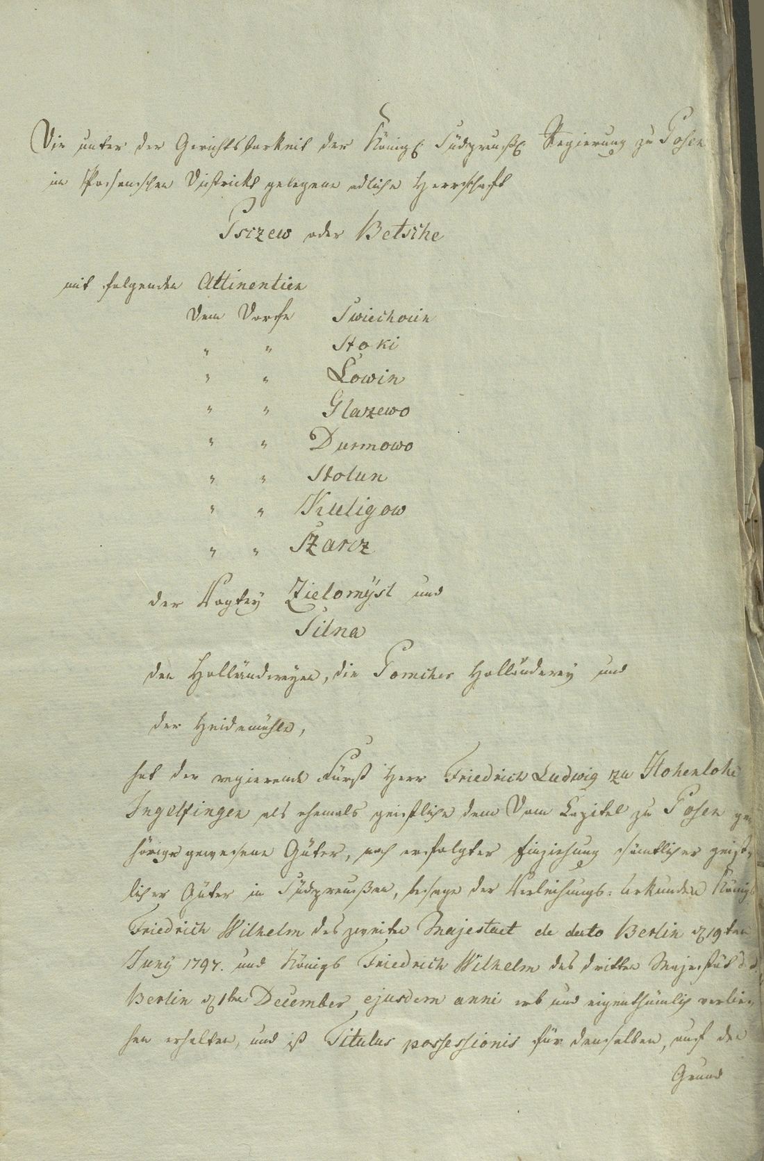 Manuscript page 1 of letter 25