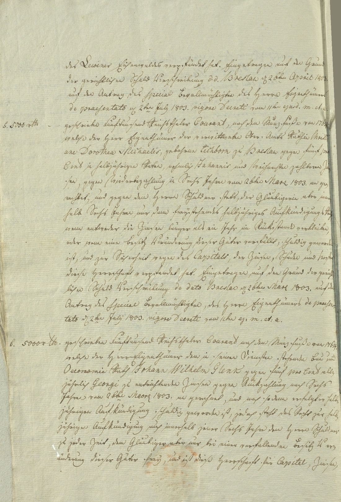 Manuscript page 4 of letter 25