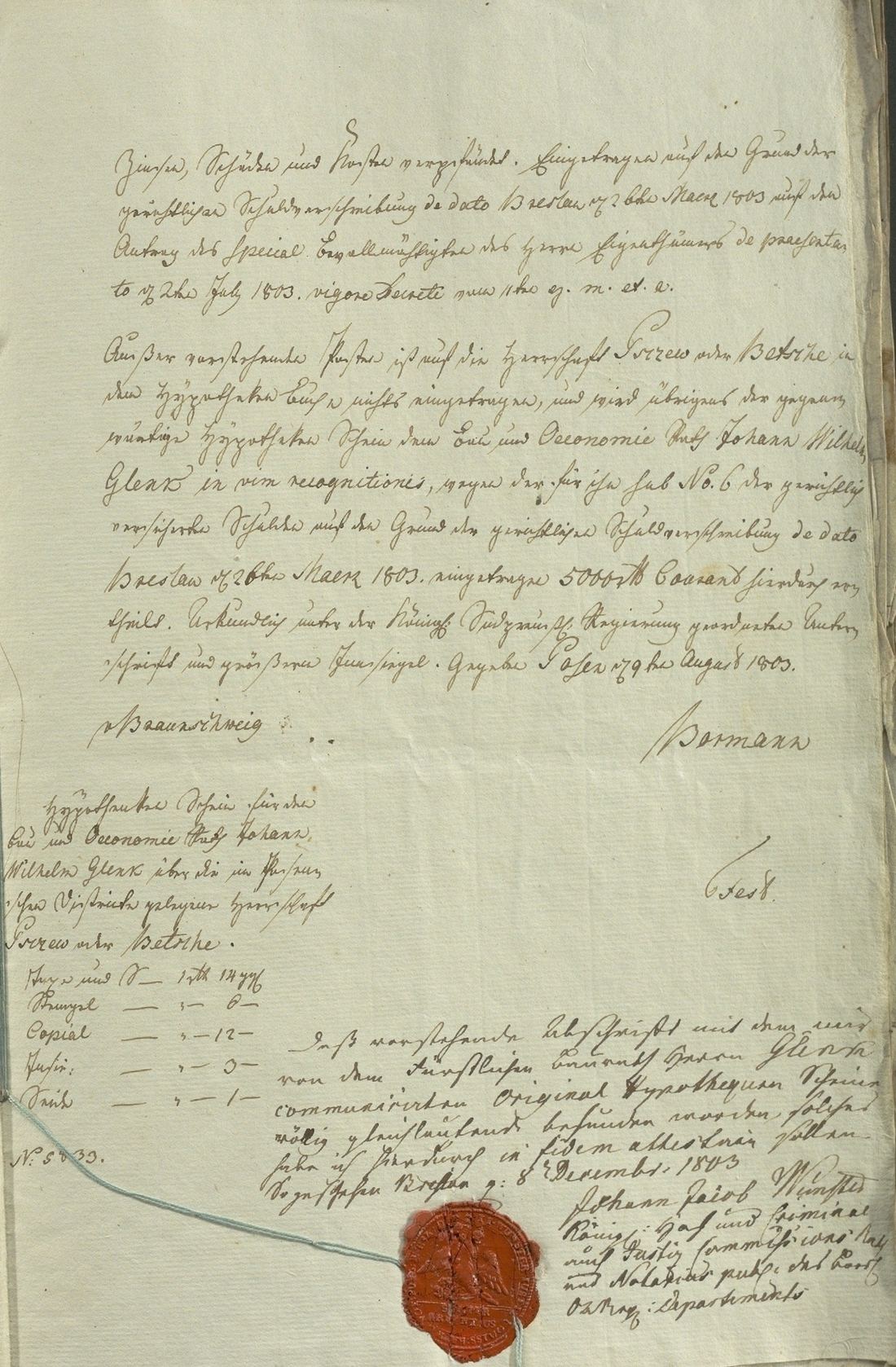 Manuscript page 5 of letter 25