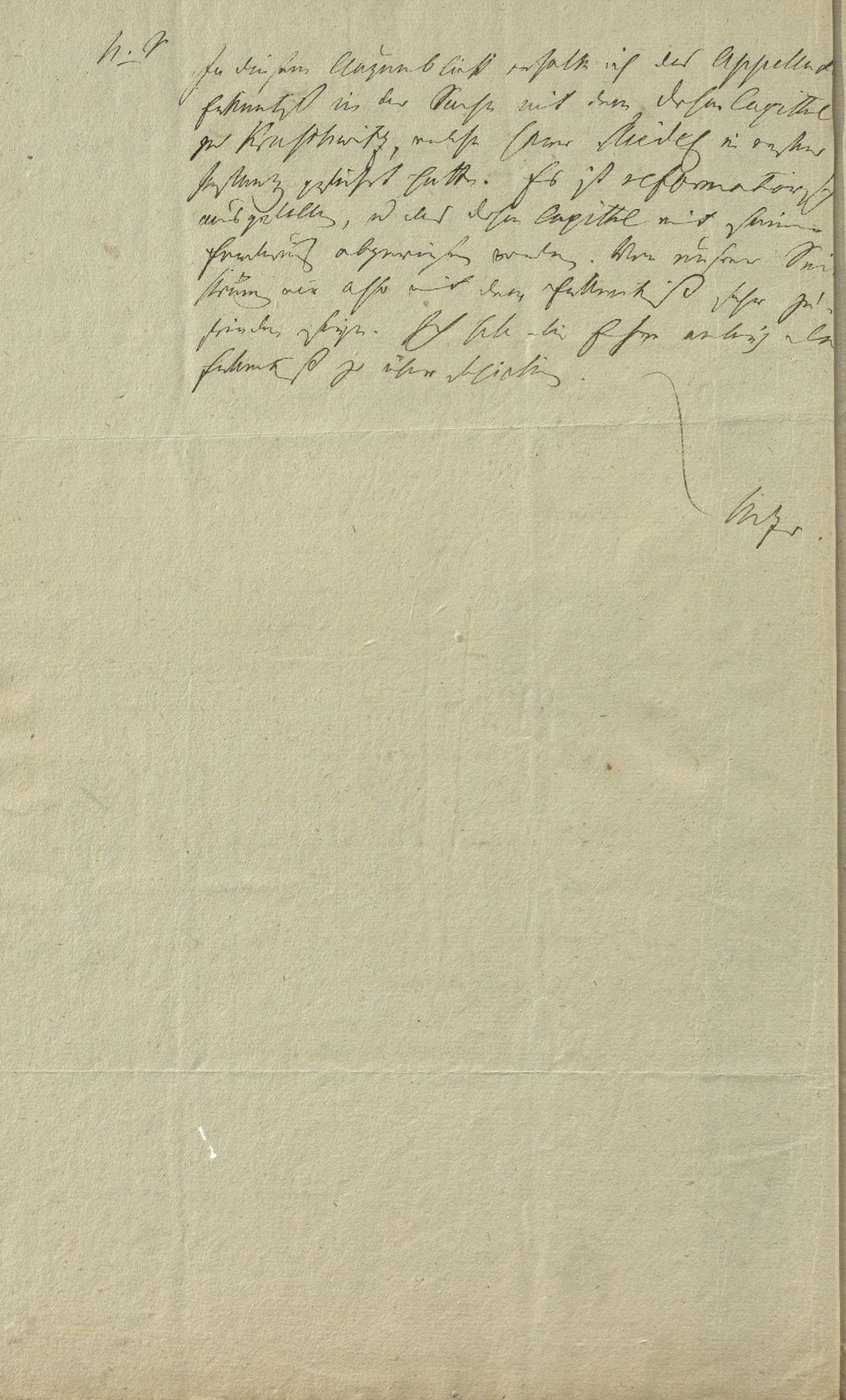 Manuscript page 2 of letter 38