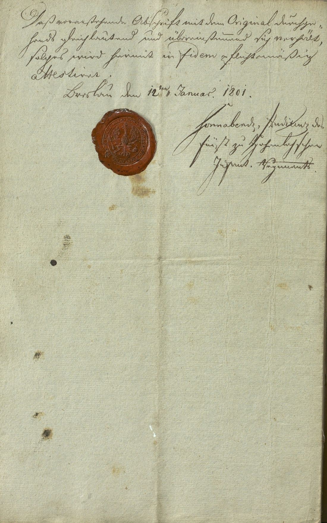 Manuscript page 4 of letter 41