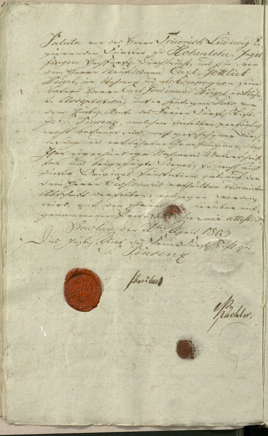 Manuscript page 10 of letter 2