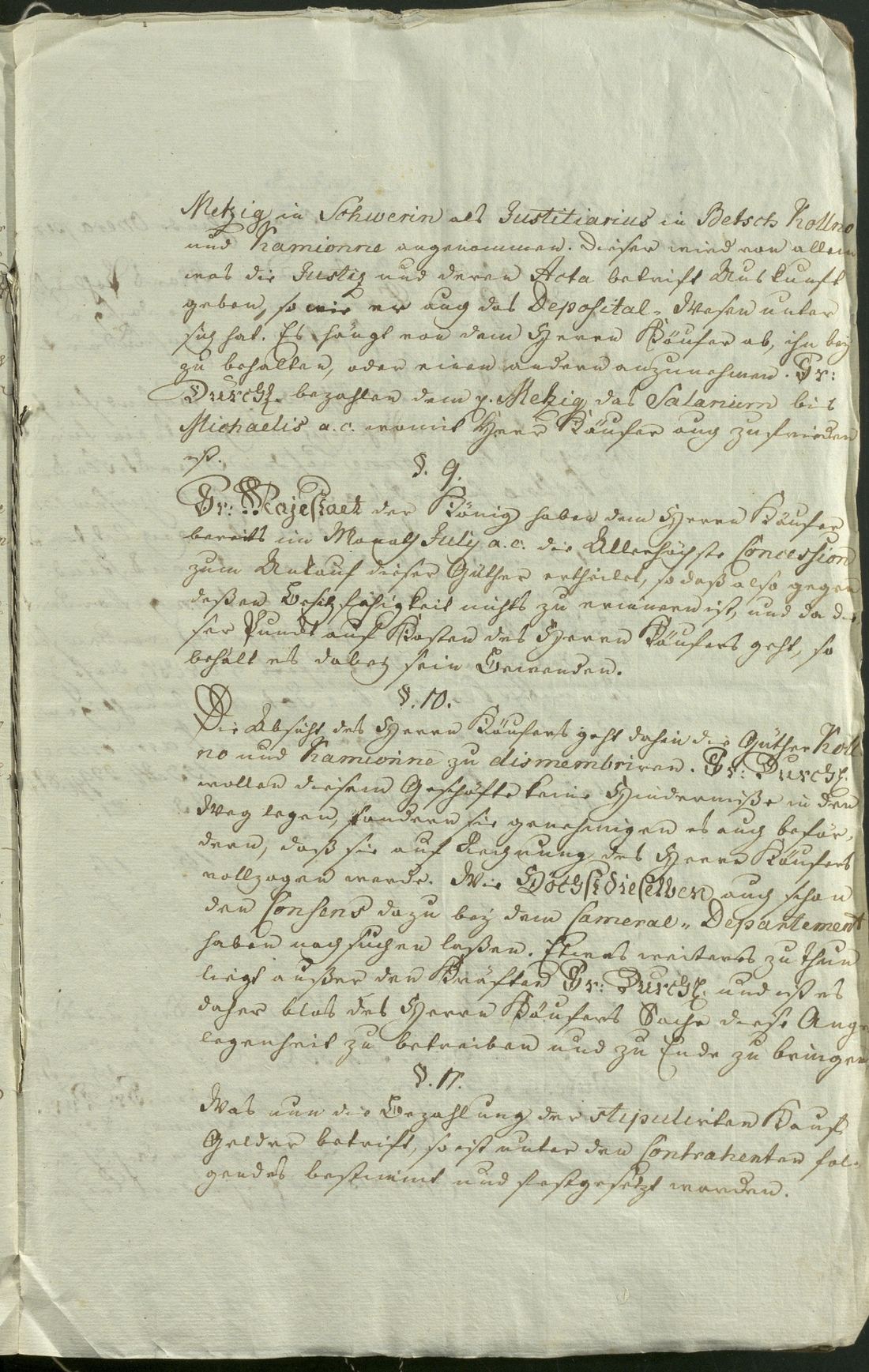 Manuscript page 5 of letter 5