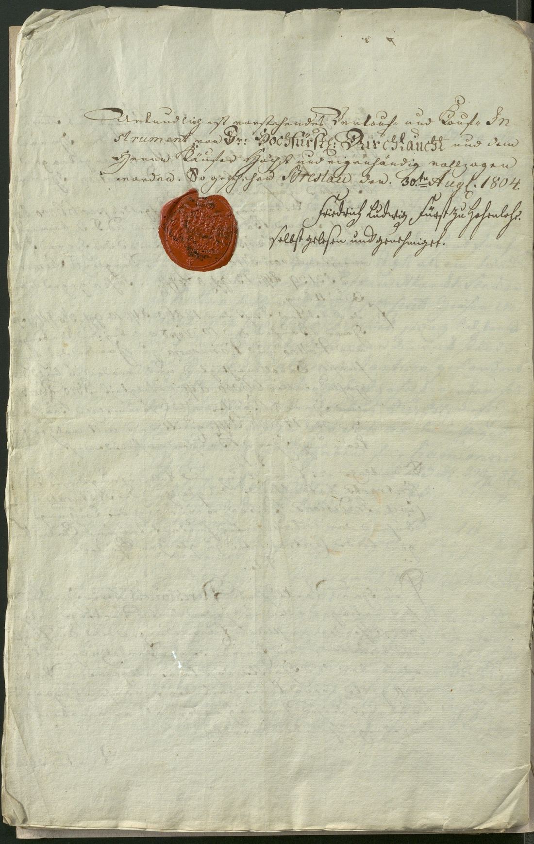 Manuscript page 8 of letter 5