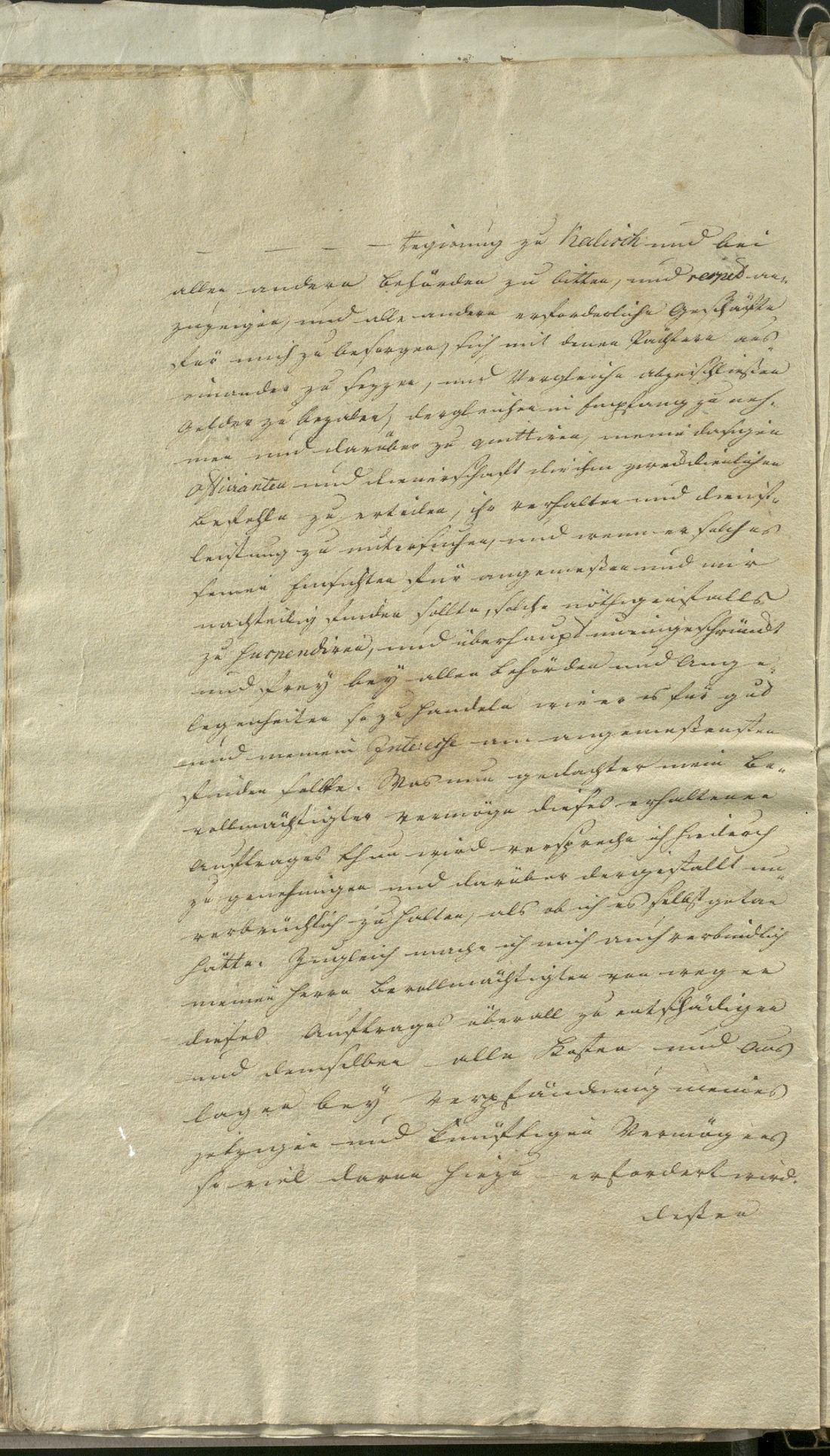 Manuscript page 12 of letter 6