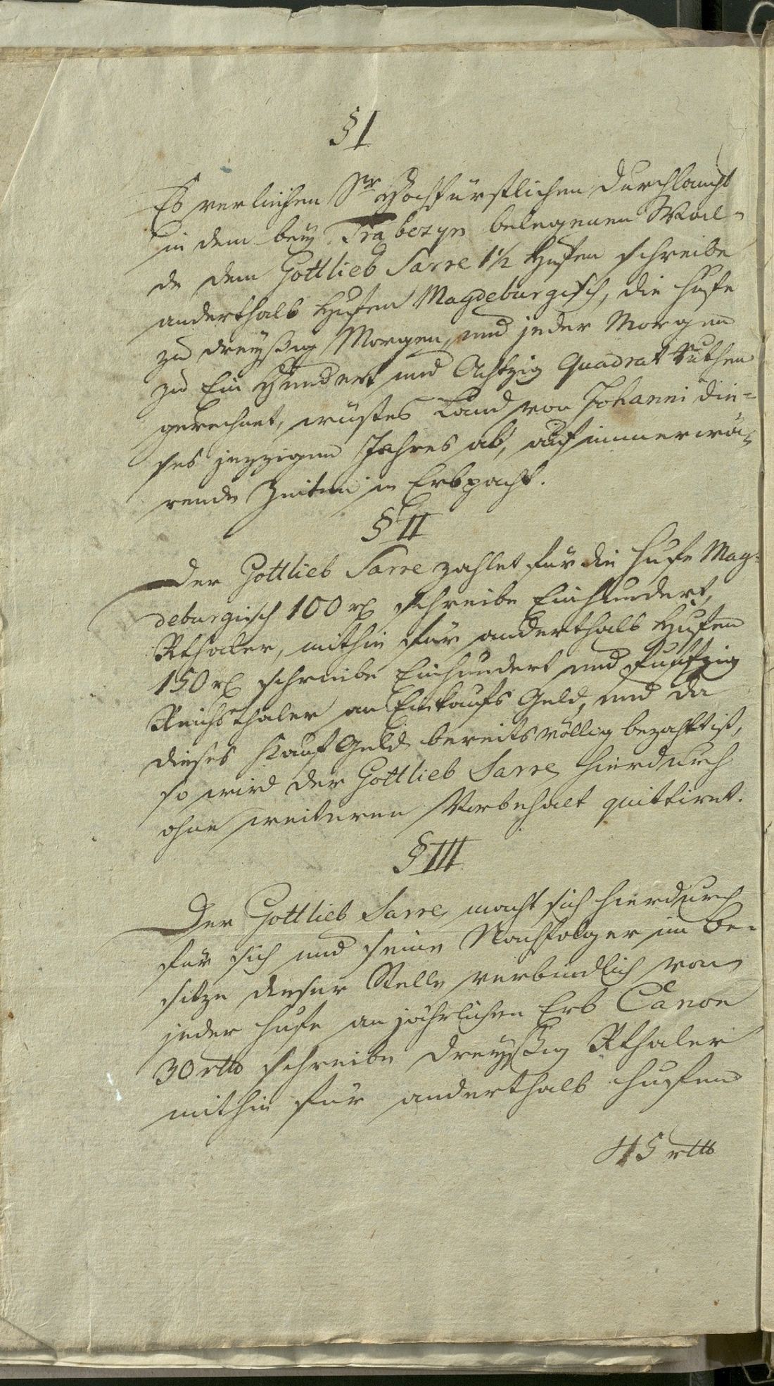 Manuscript page 2 of letter 7
