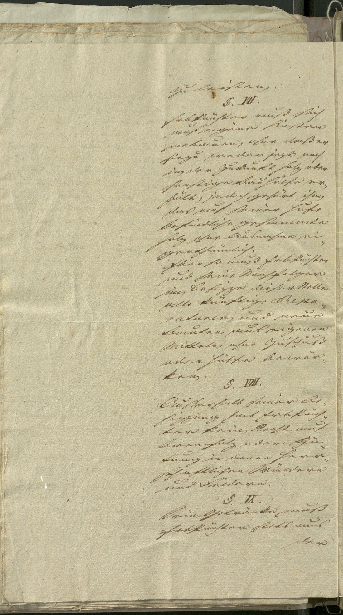 Manuscript page 6 of letter 8