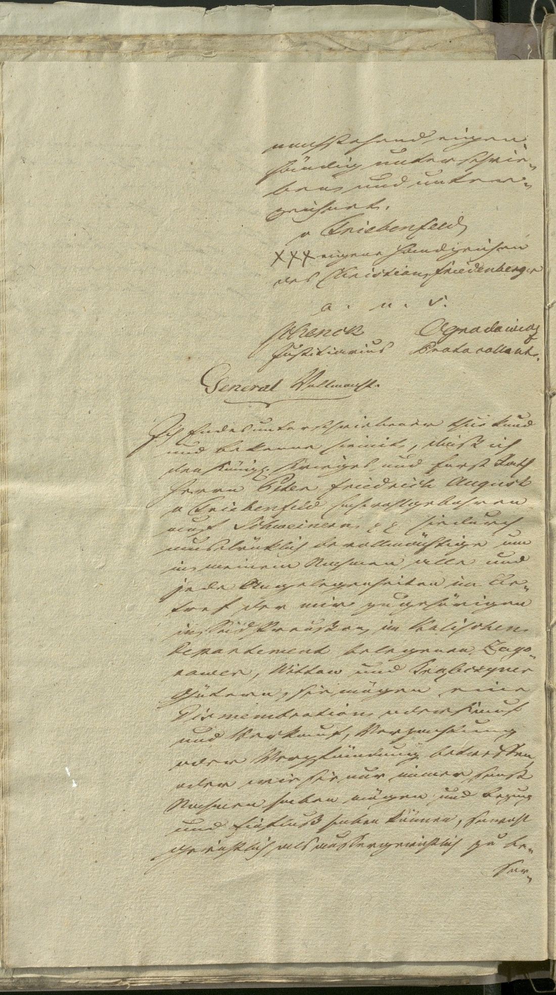 Manuscript page 12 of letter 8