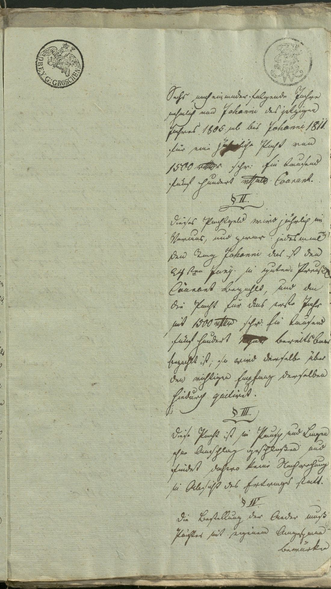 Manuscript page 3 of letter 9