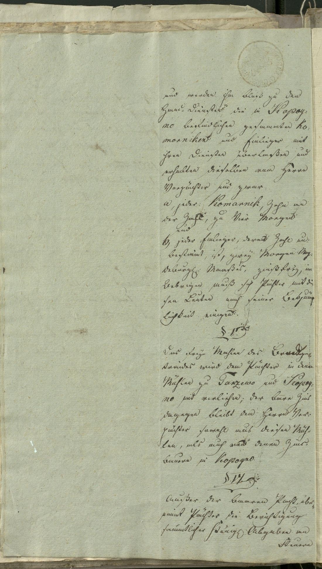 Manuscript page 4 of letter 9