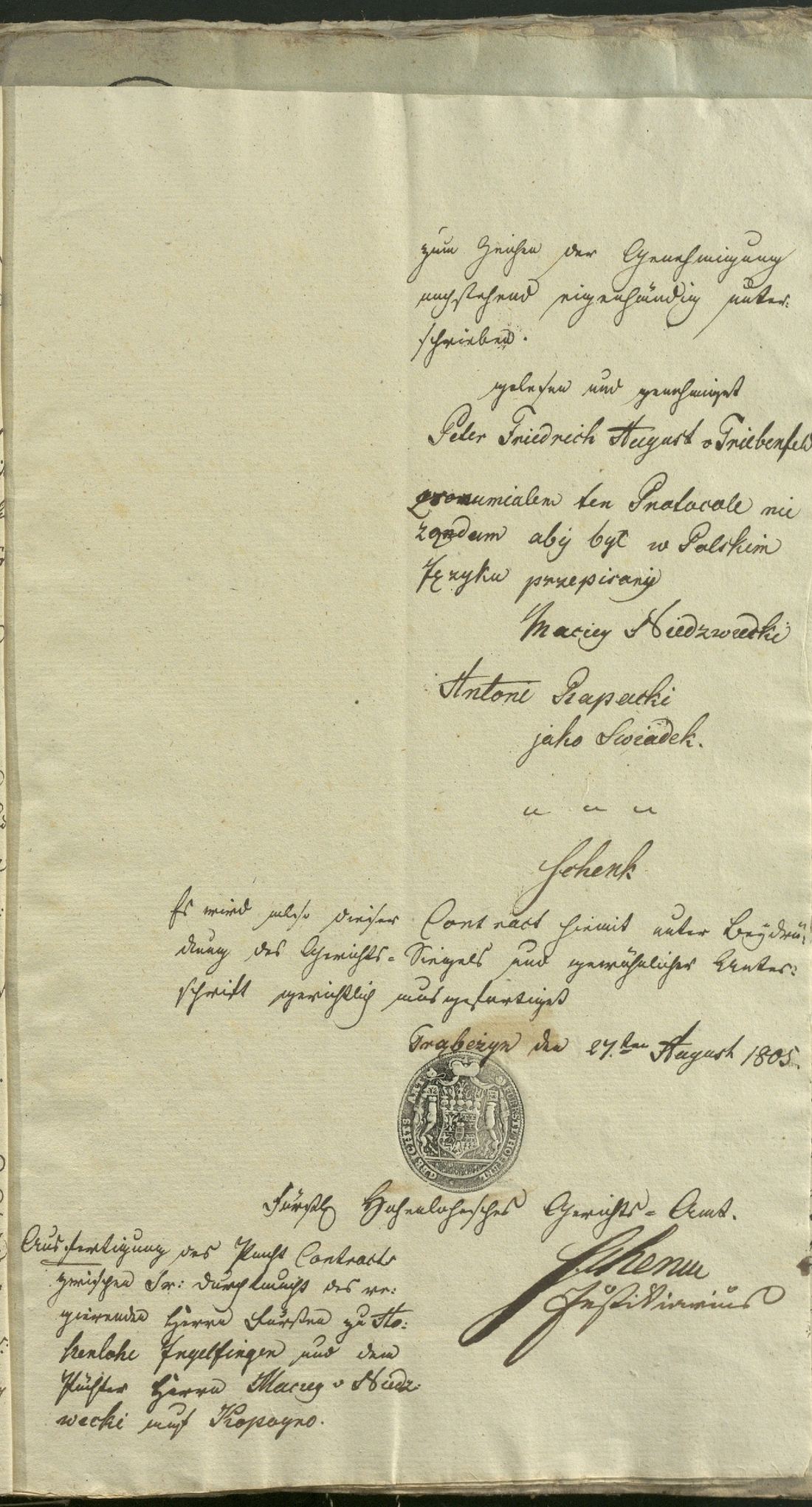 Manuscript page 13 of letter 9