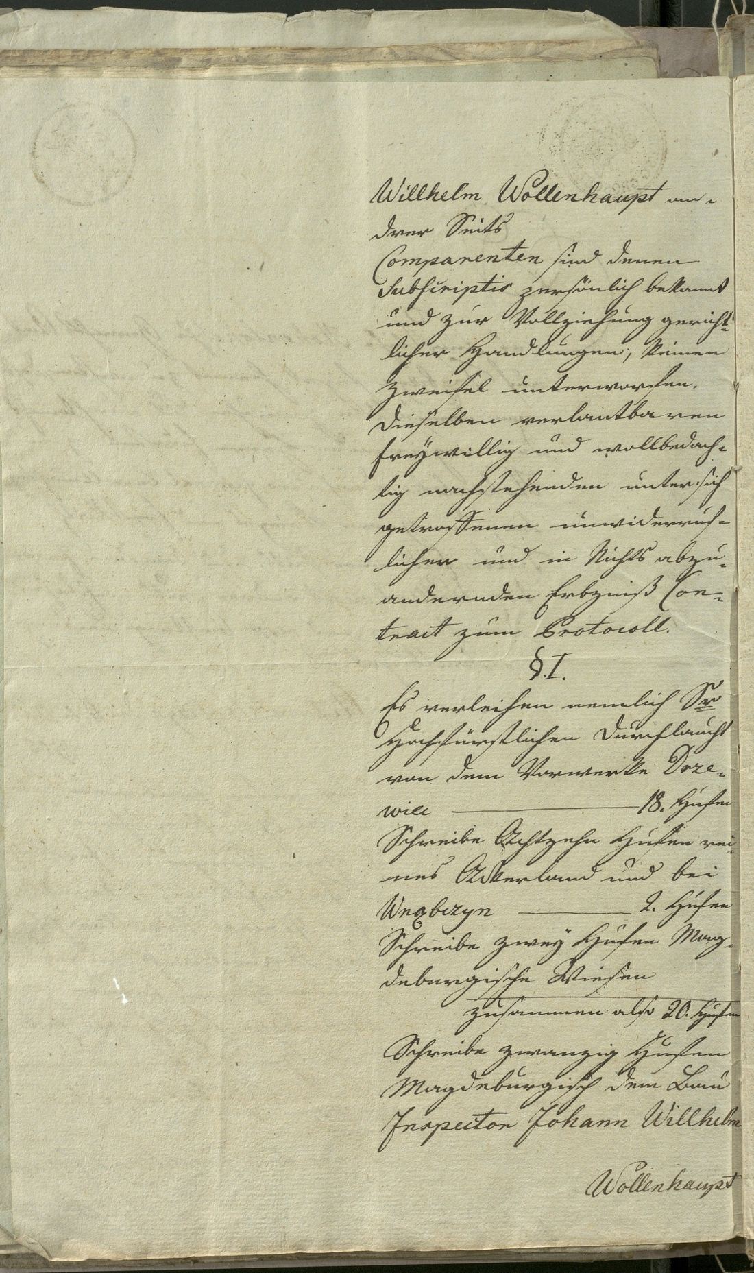 Manuscript page 2 of letter 10