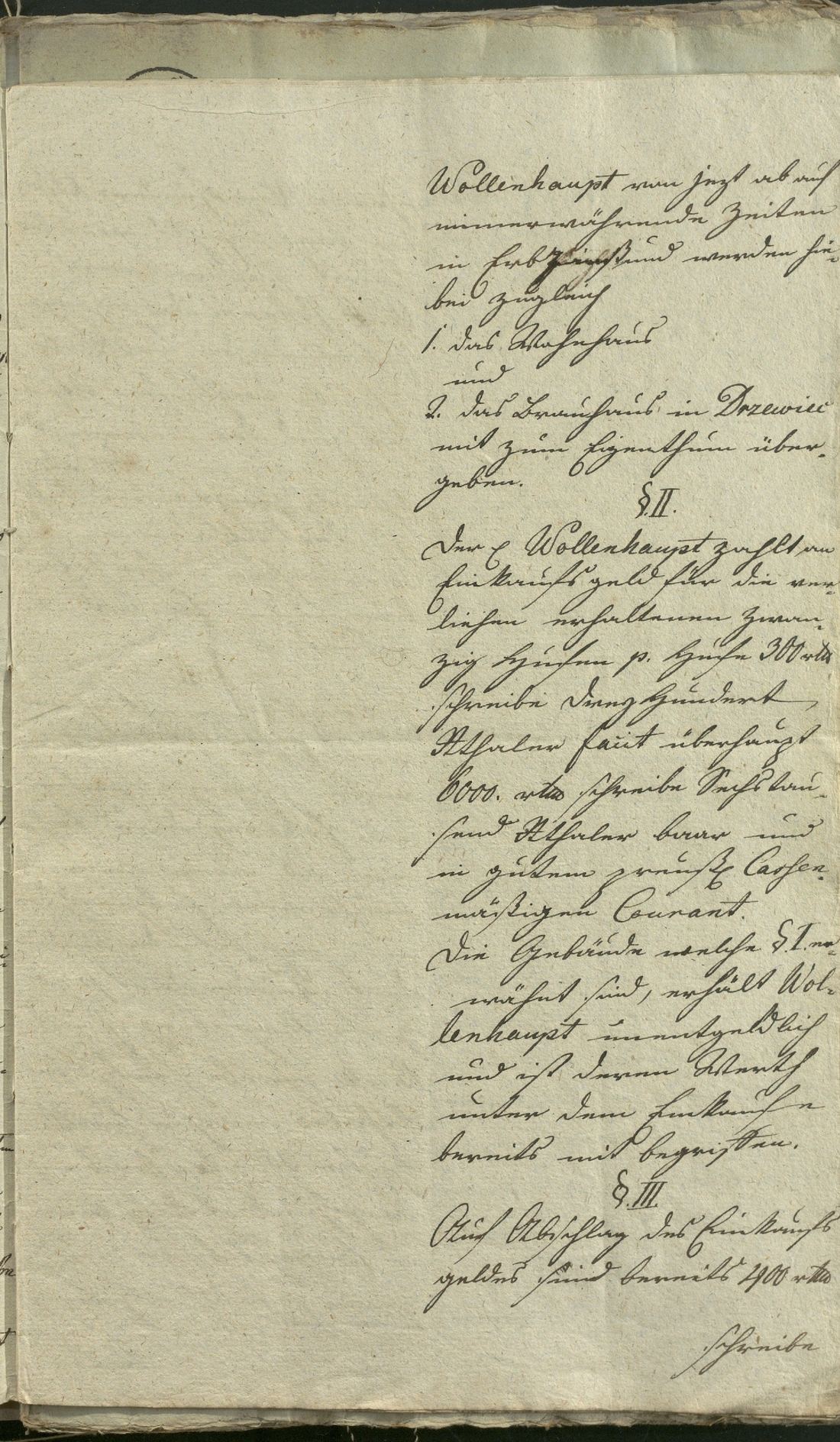 Manuscript page 3 of letter 10
