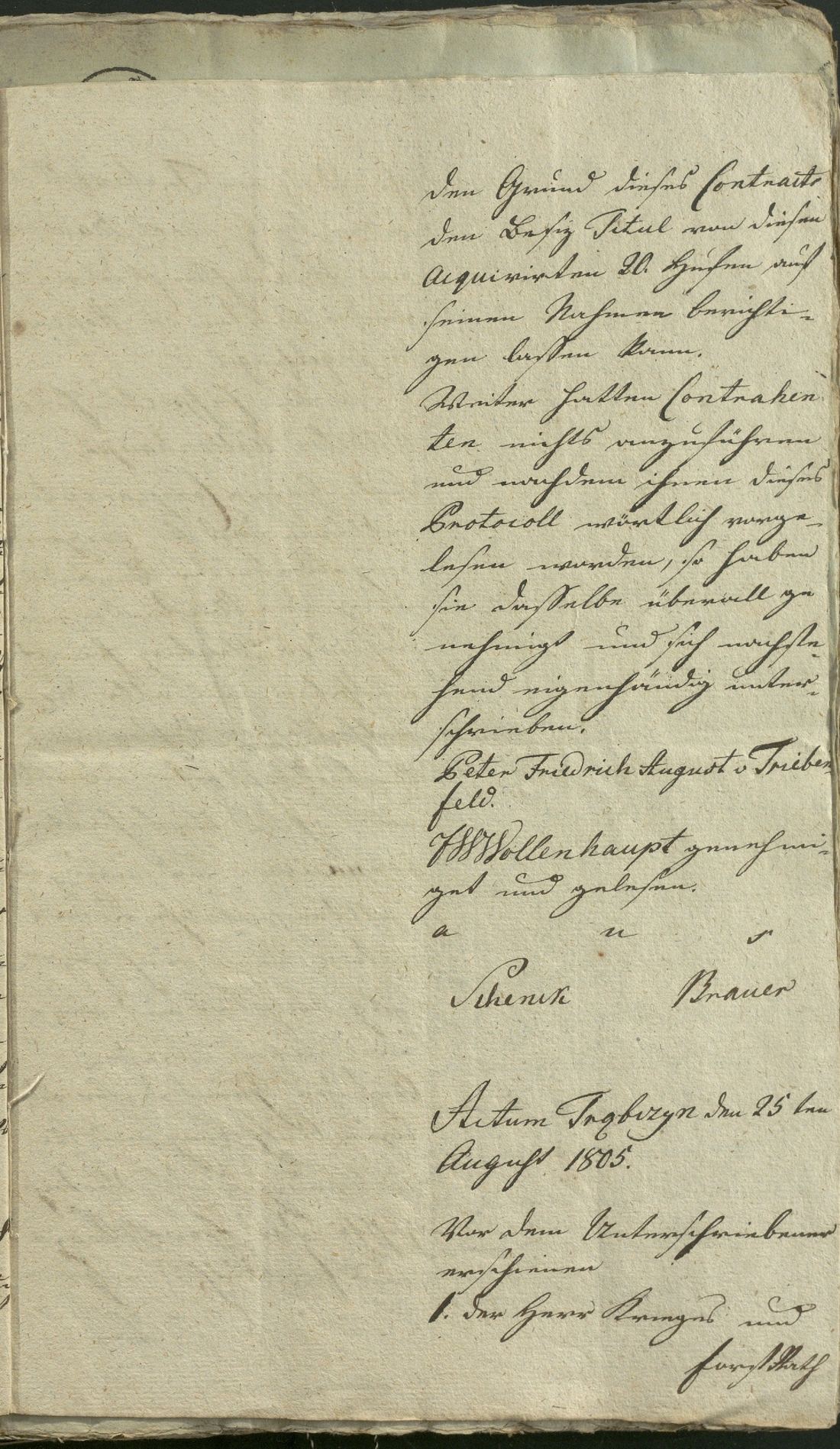Manuscript page 11 of letter 10