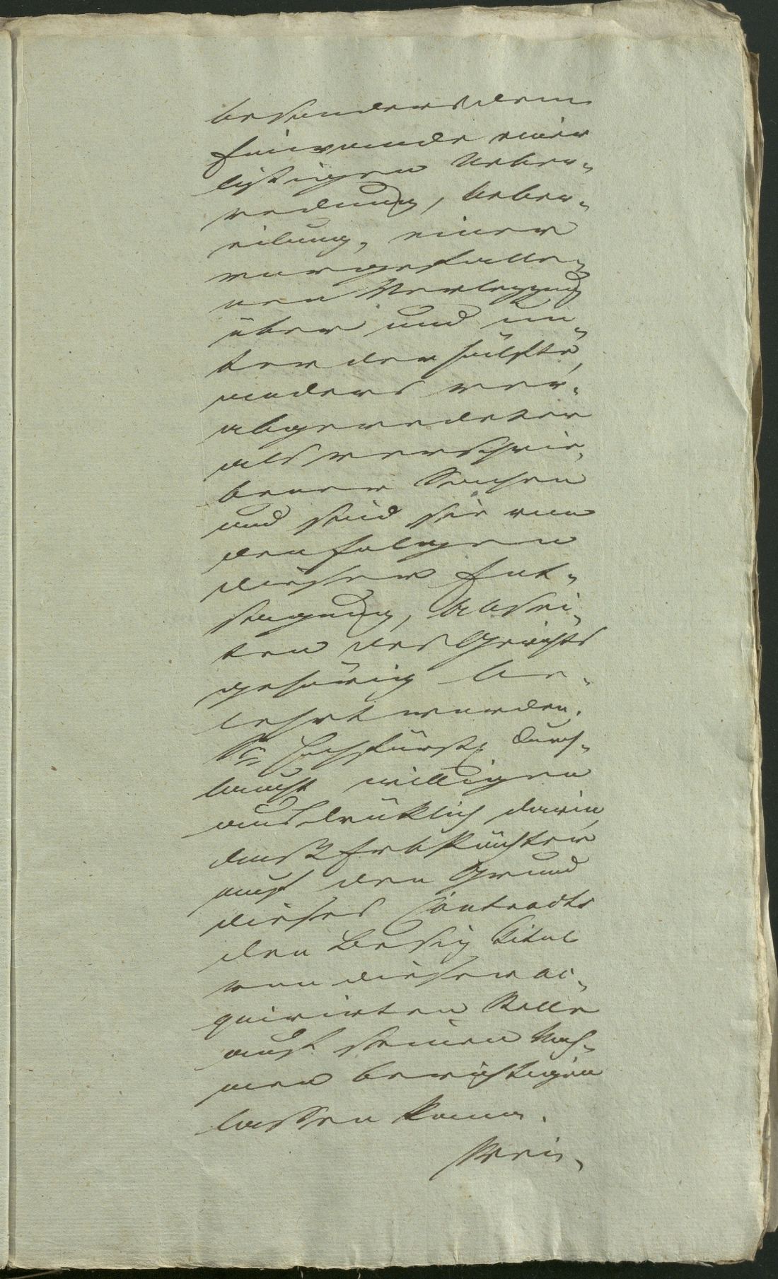 Manuscript page 11 of letter 14