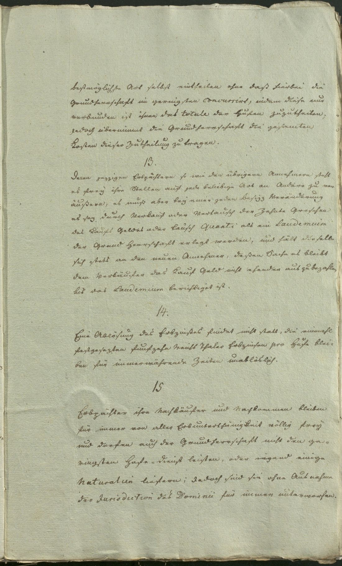 Manuscript page 3 of letter 15