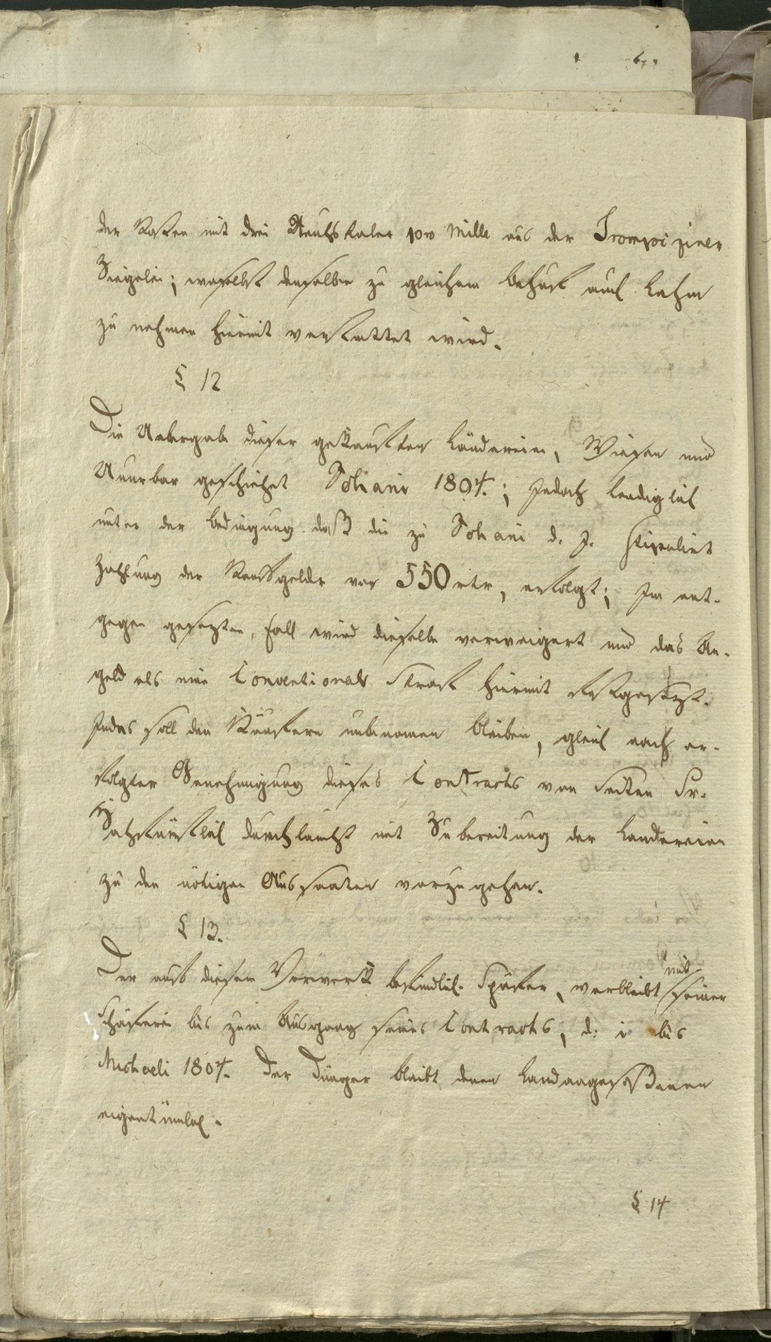 Manuscript page 8 of letter 17
