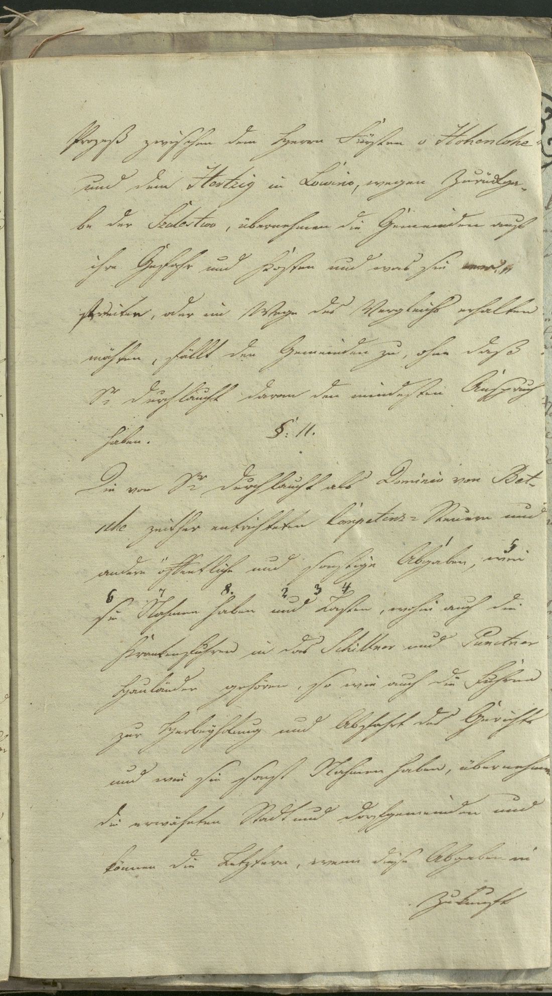 Manuscript page 17 of letter 18
