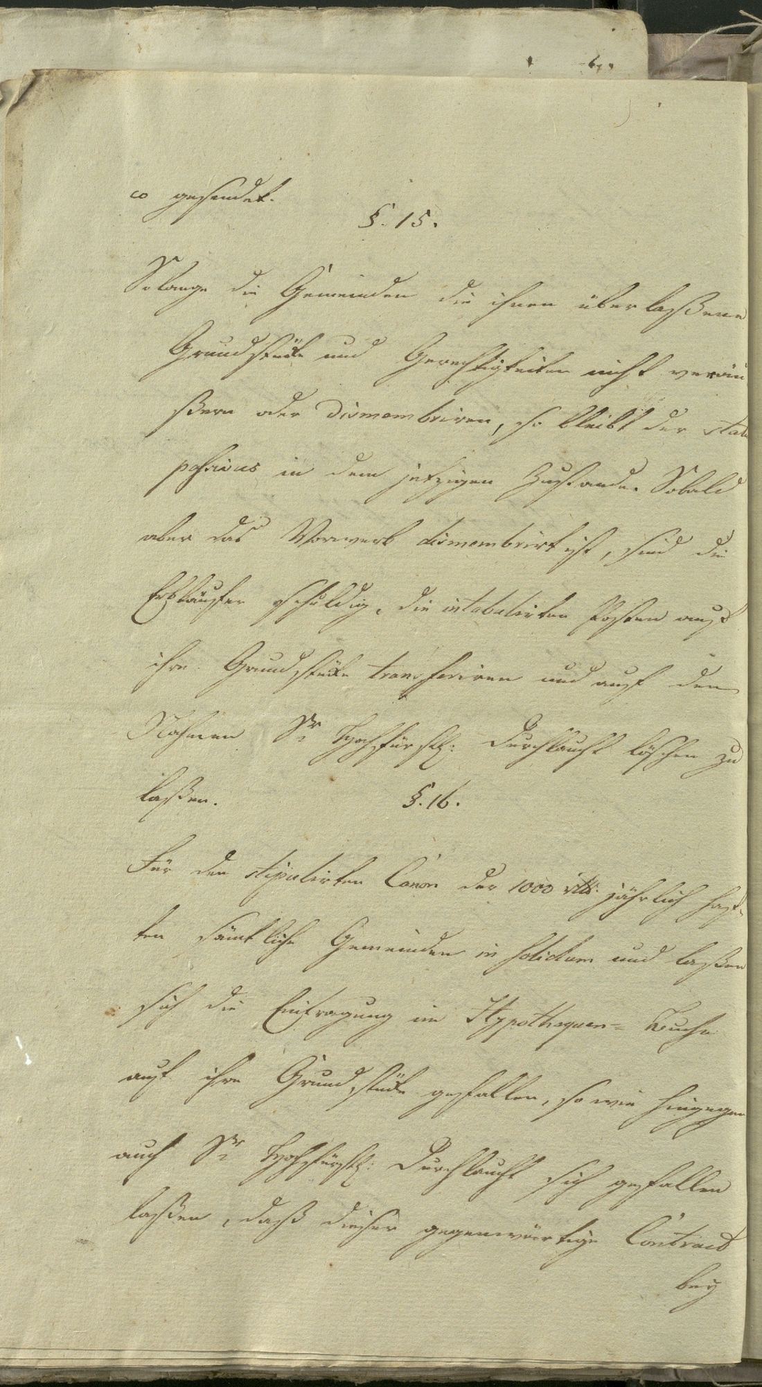 Manuscript page 20 of letter 18