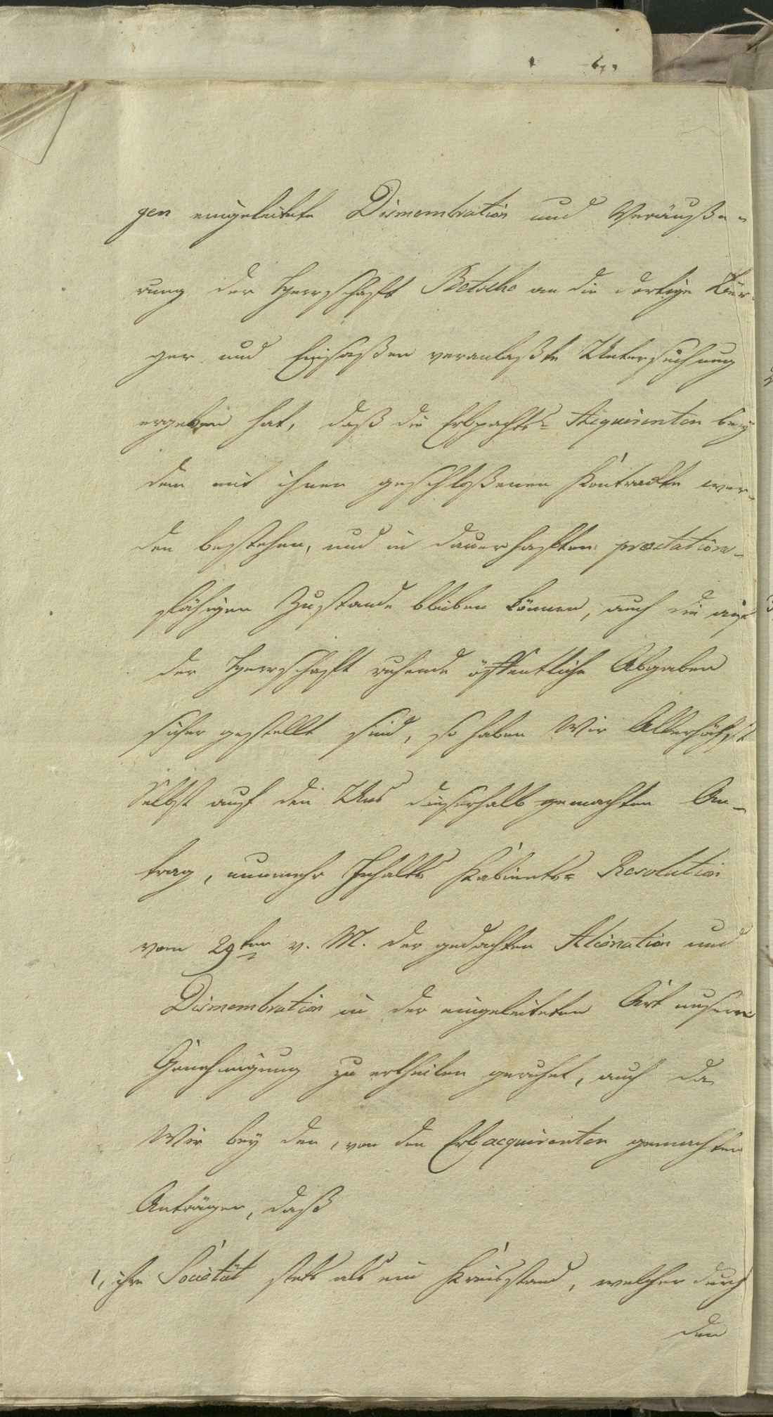 Manuscript page 26 of letter 18