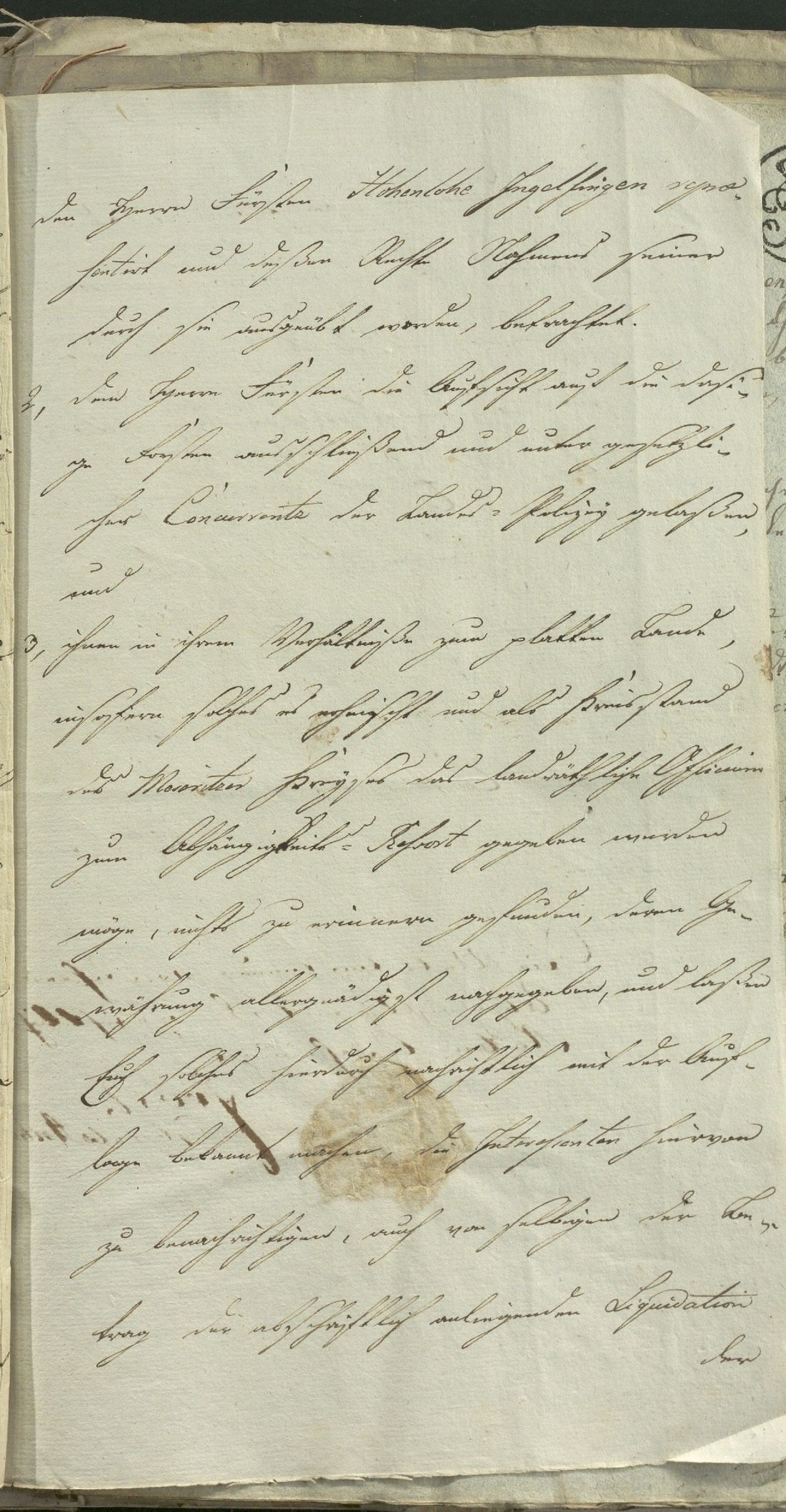 Manuscript page 27 of letter 18