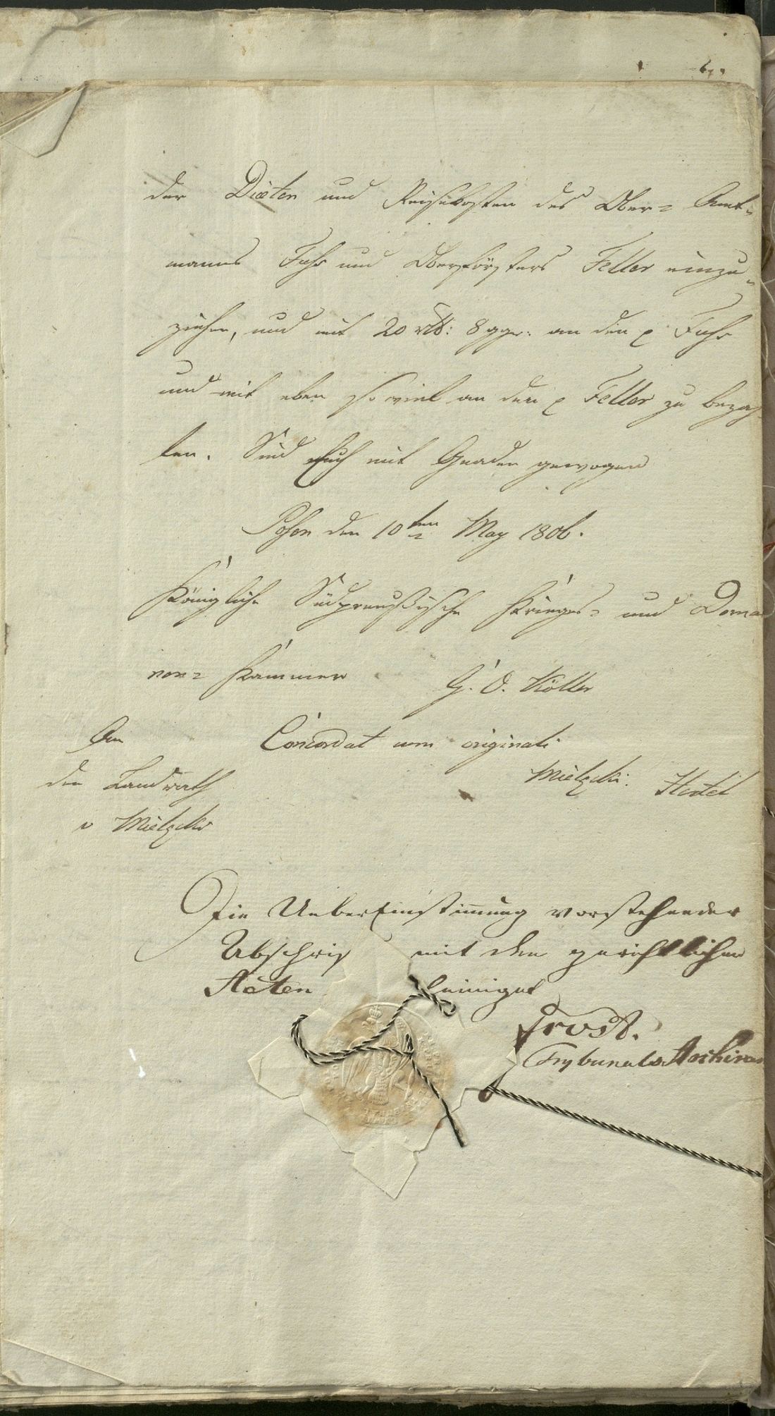 Manuscript page 28 of letter 18