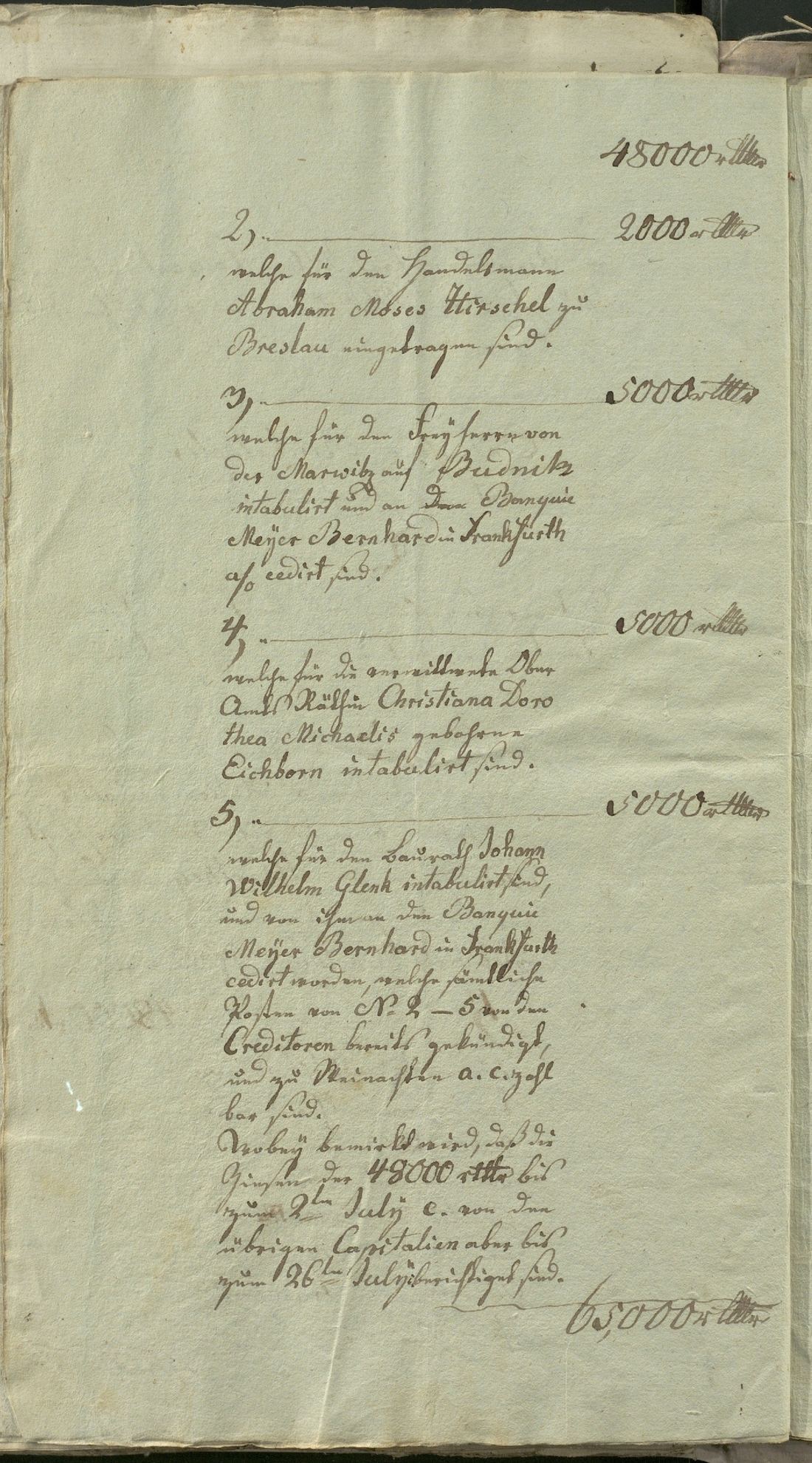 Manuscript page 6 of letter 19