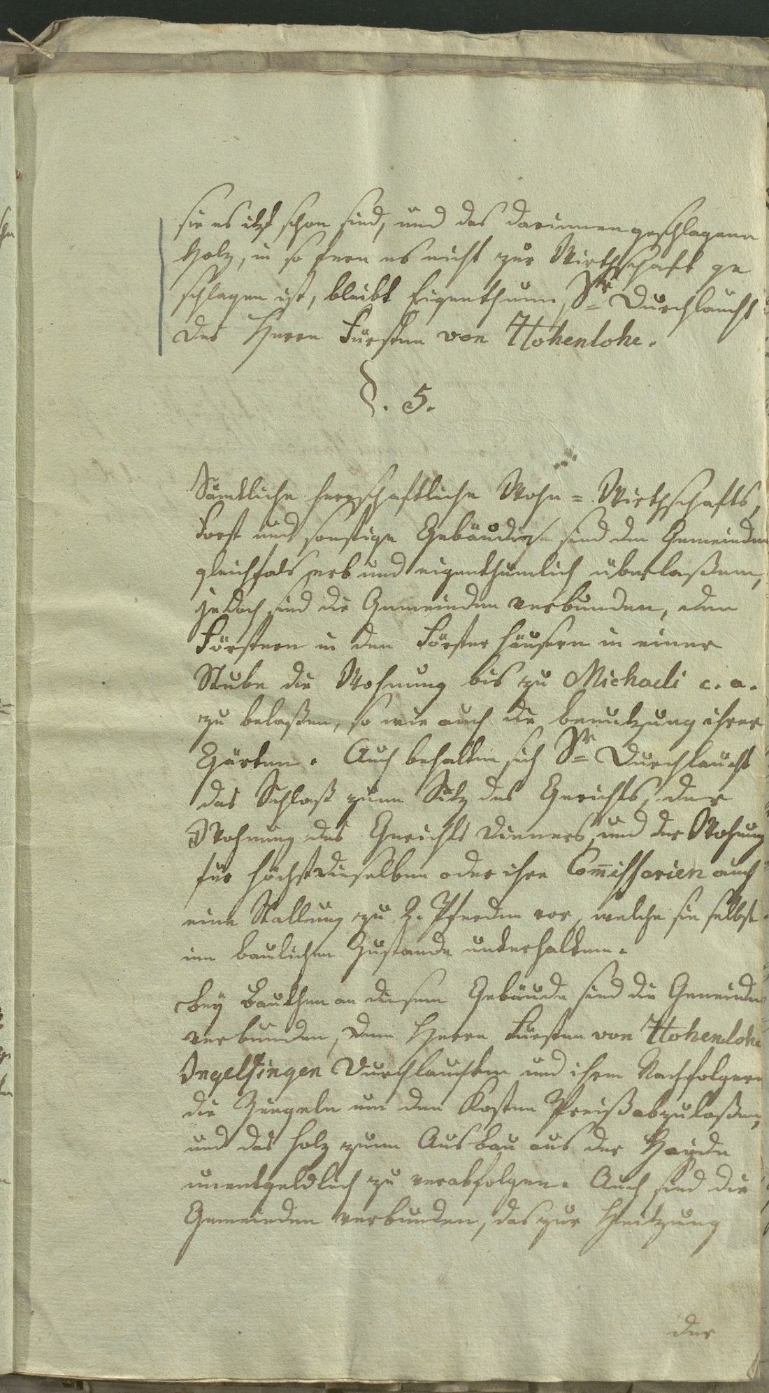 Manuscript page 9 of letter 19