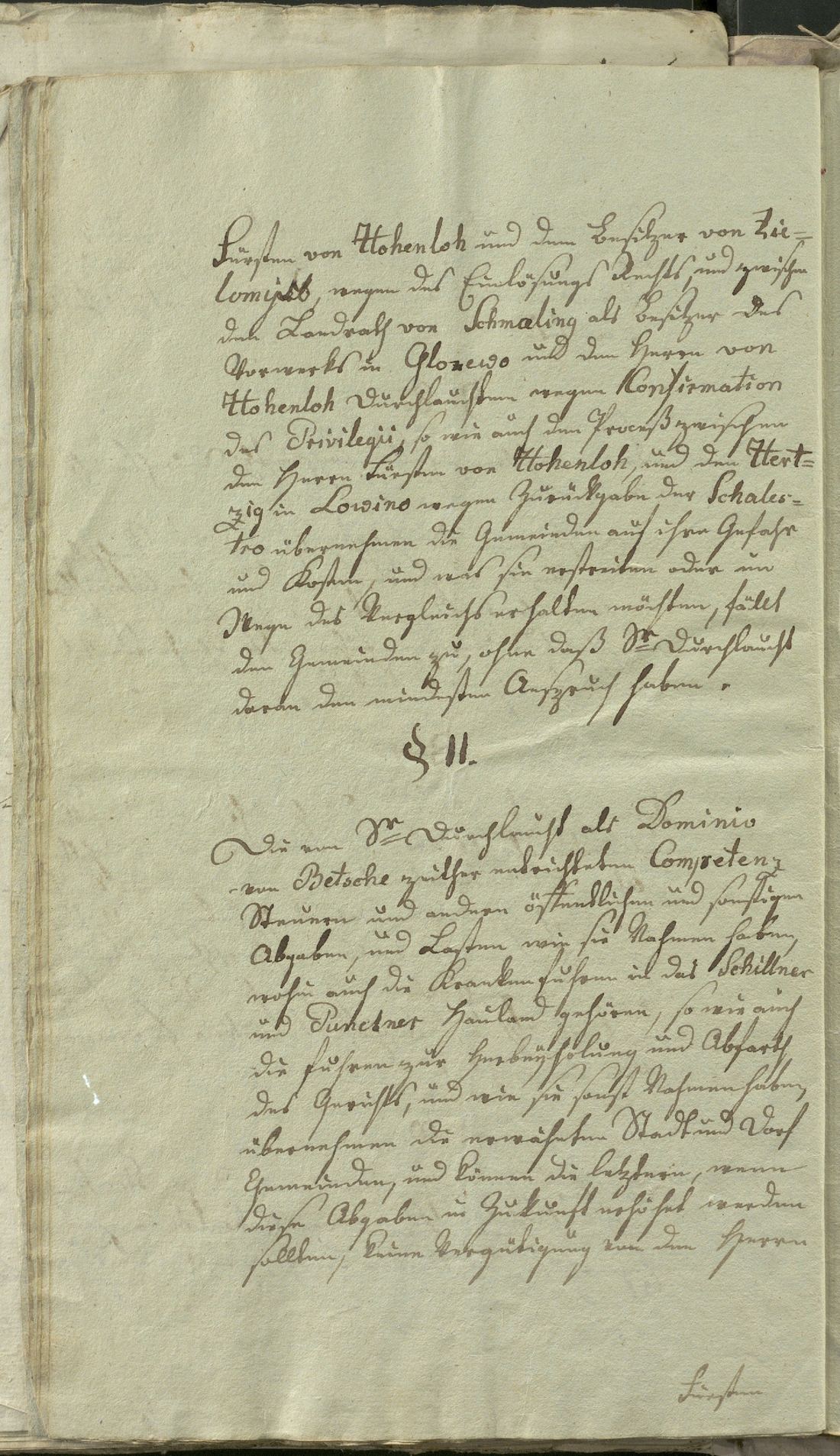 Manuscript page 12 of letter 19