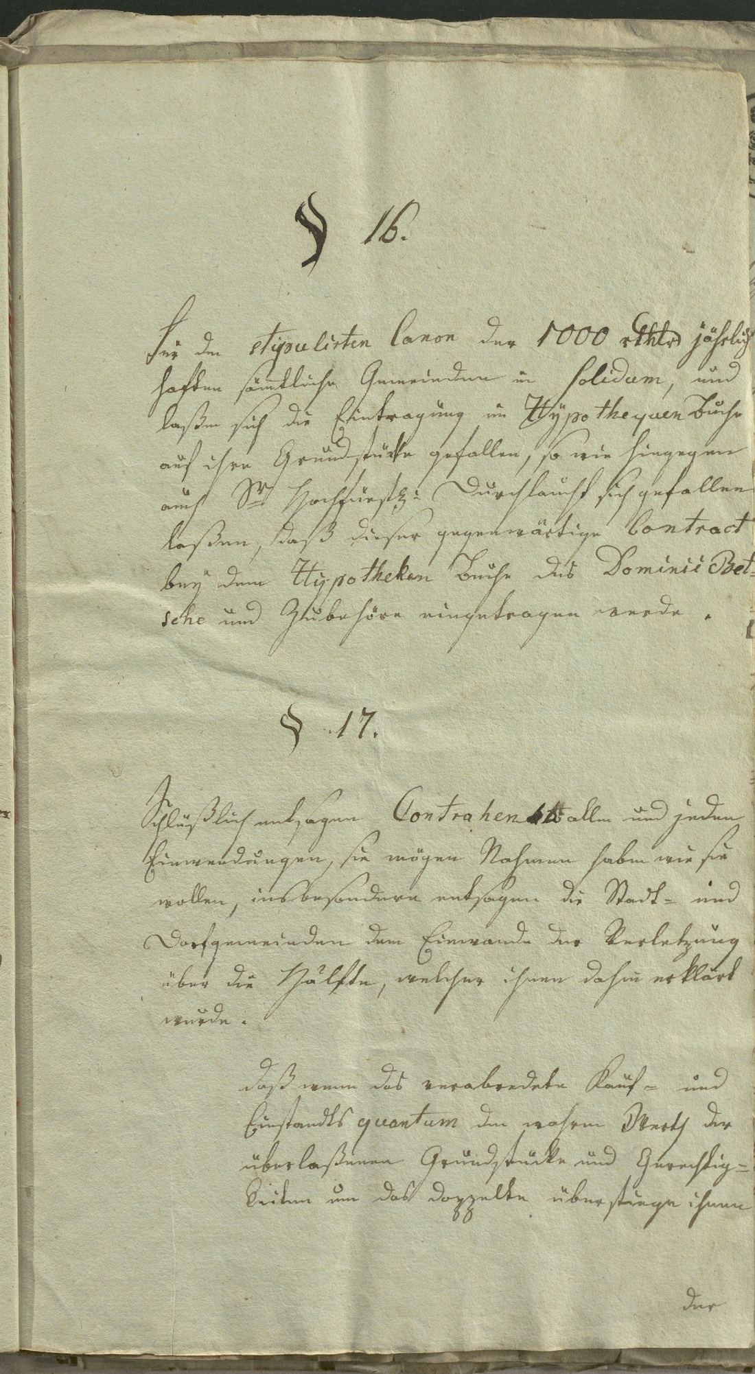 Manuscript page 15 of letter 19