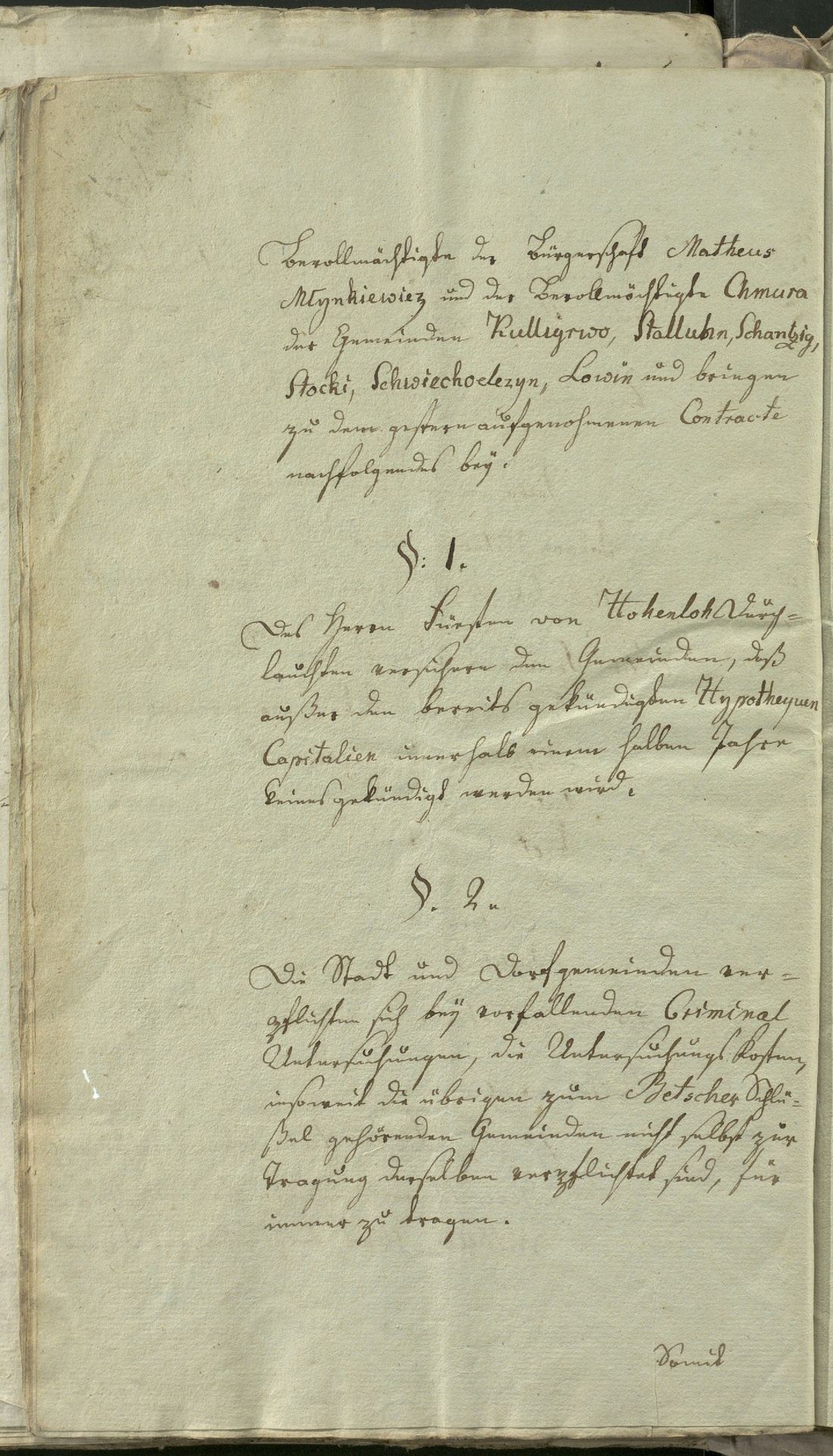 Manuscript page 18 of letter 19