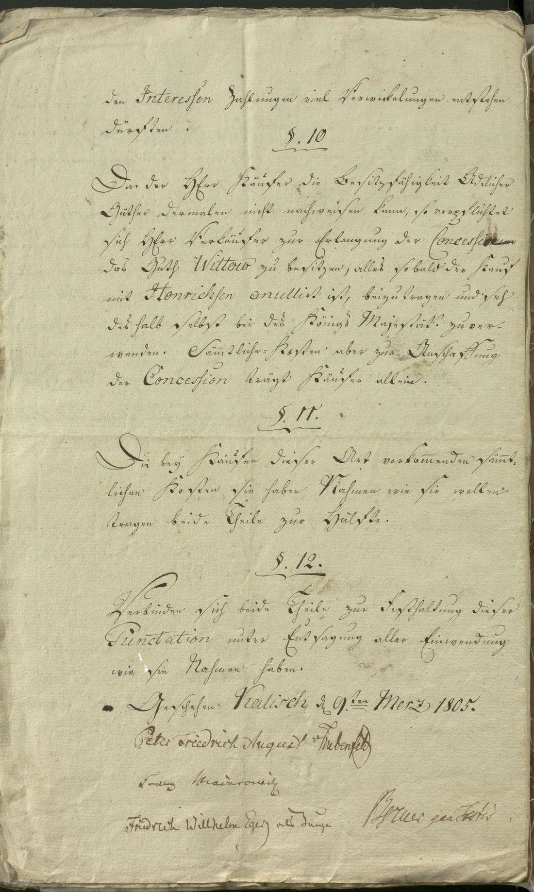 Manuscript page 4 of letter 21