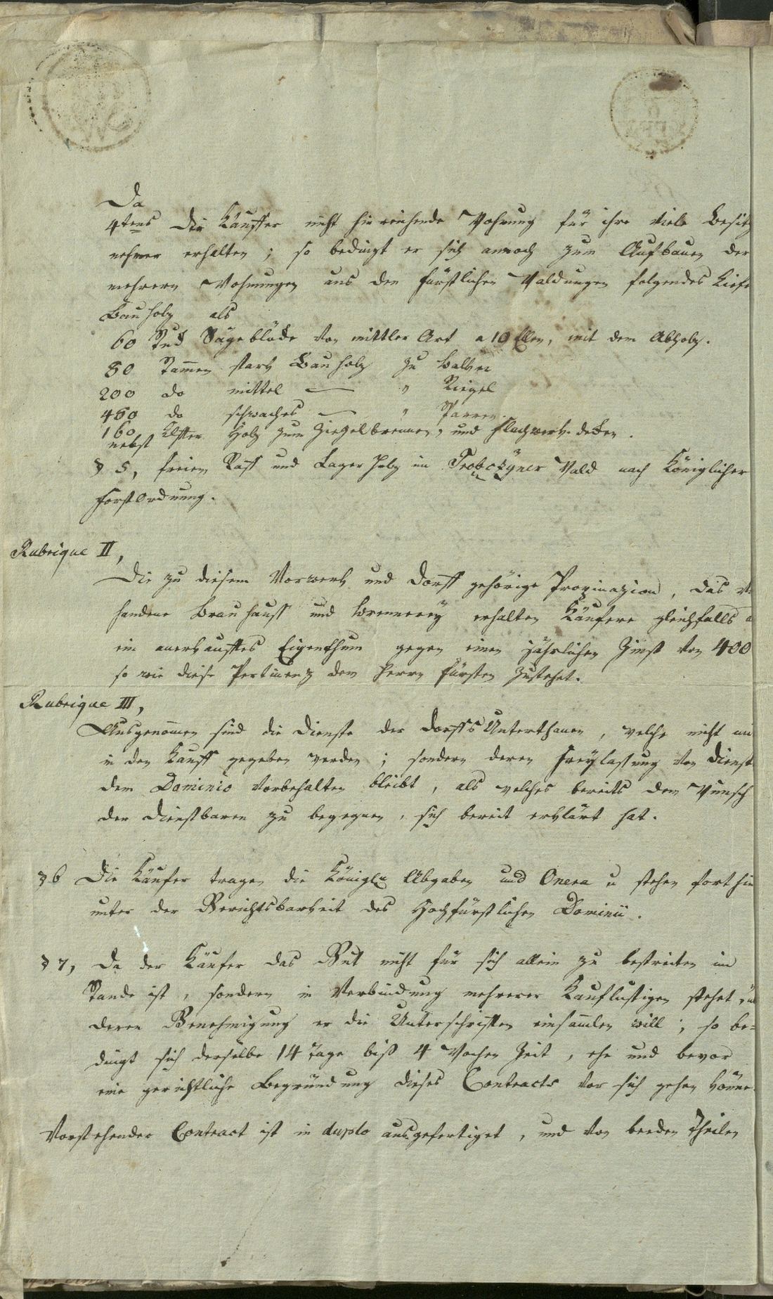 Manuscript page 2 of letter 25