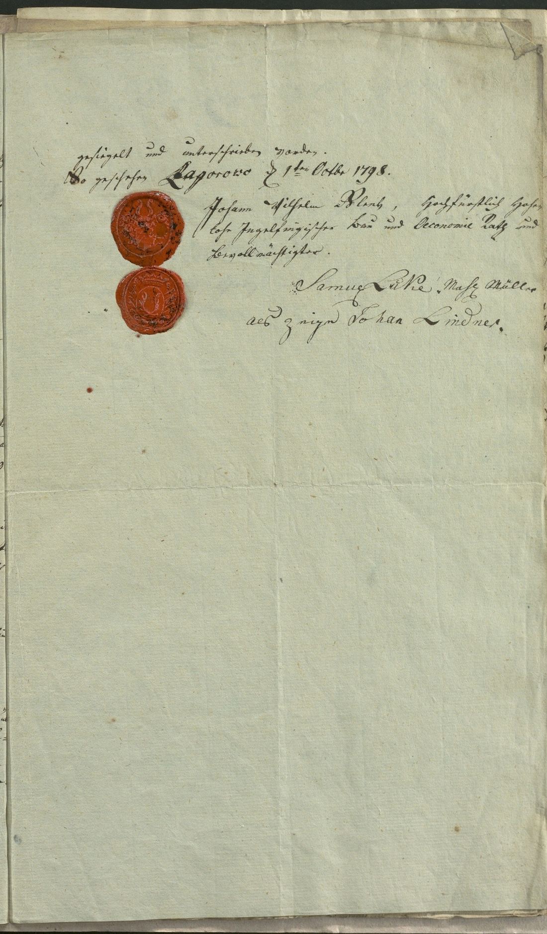 Manuscript page 3 of letter 25