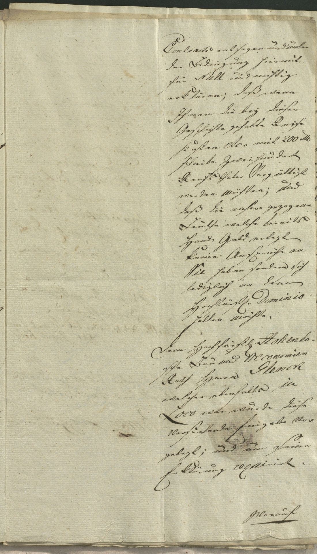 Manuscript page 3 of letter 26